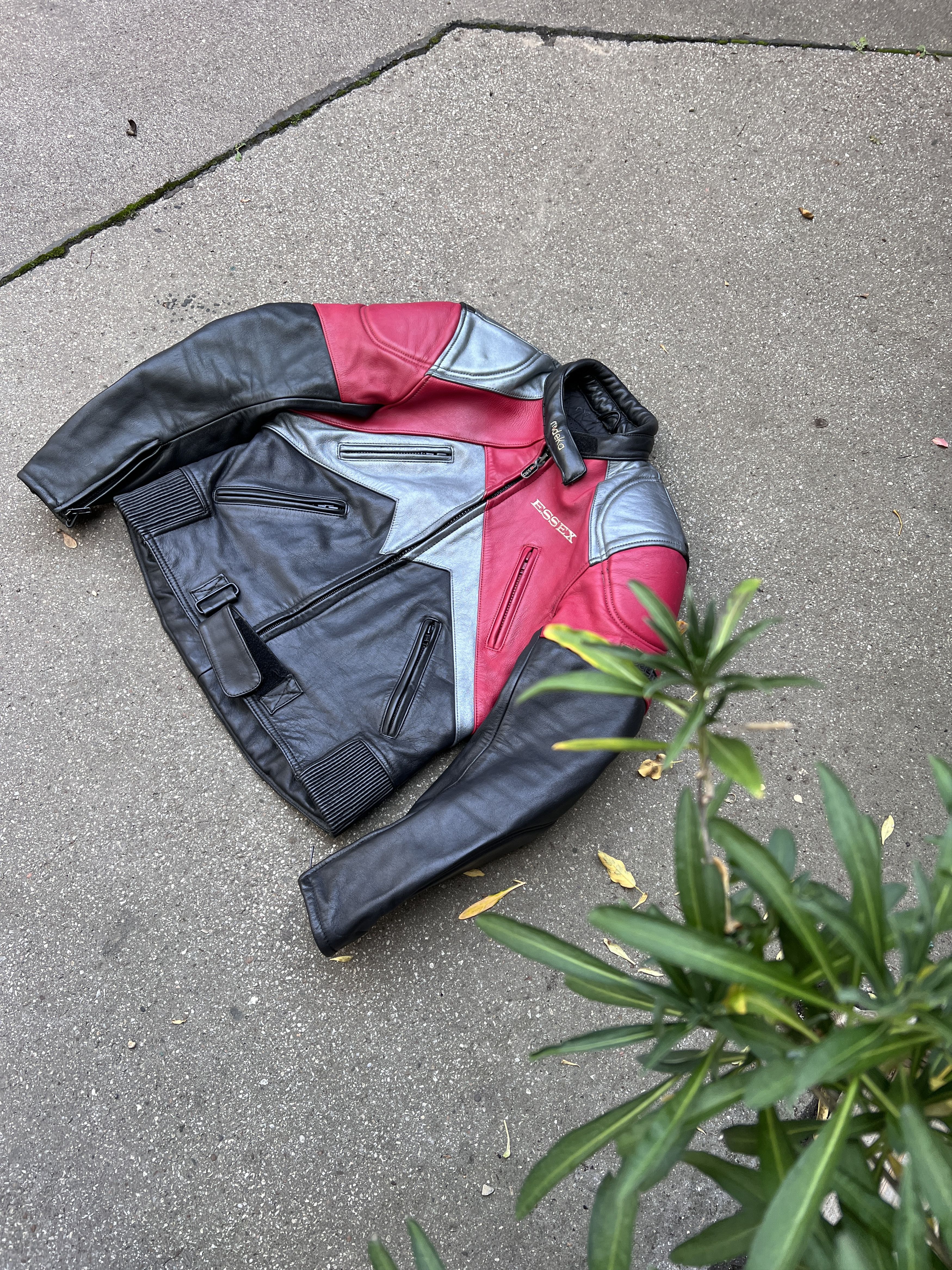 Le Grande Bleu (L.G.B.) Yohji Yamamoto Rick Owens Style Nascar Racing Leather Jacket Size US XS / EU 42 / 0 - 9 Thumbnail