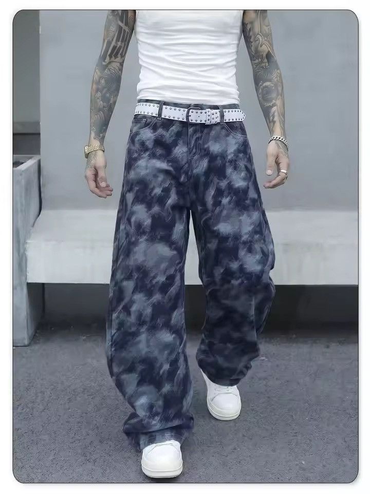 Japanese Brand Flared Punk Jeans Size US 31 - 1 Thumbnail