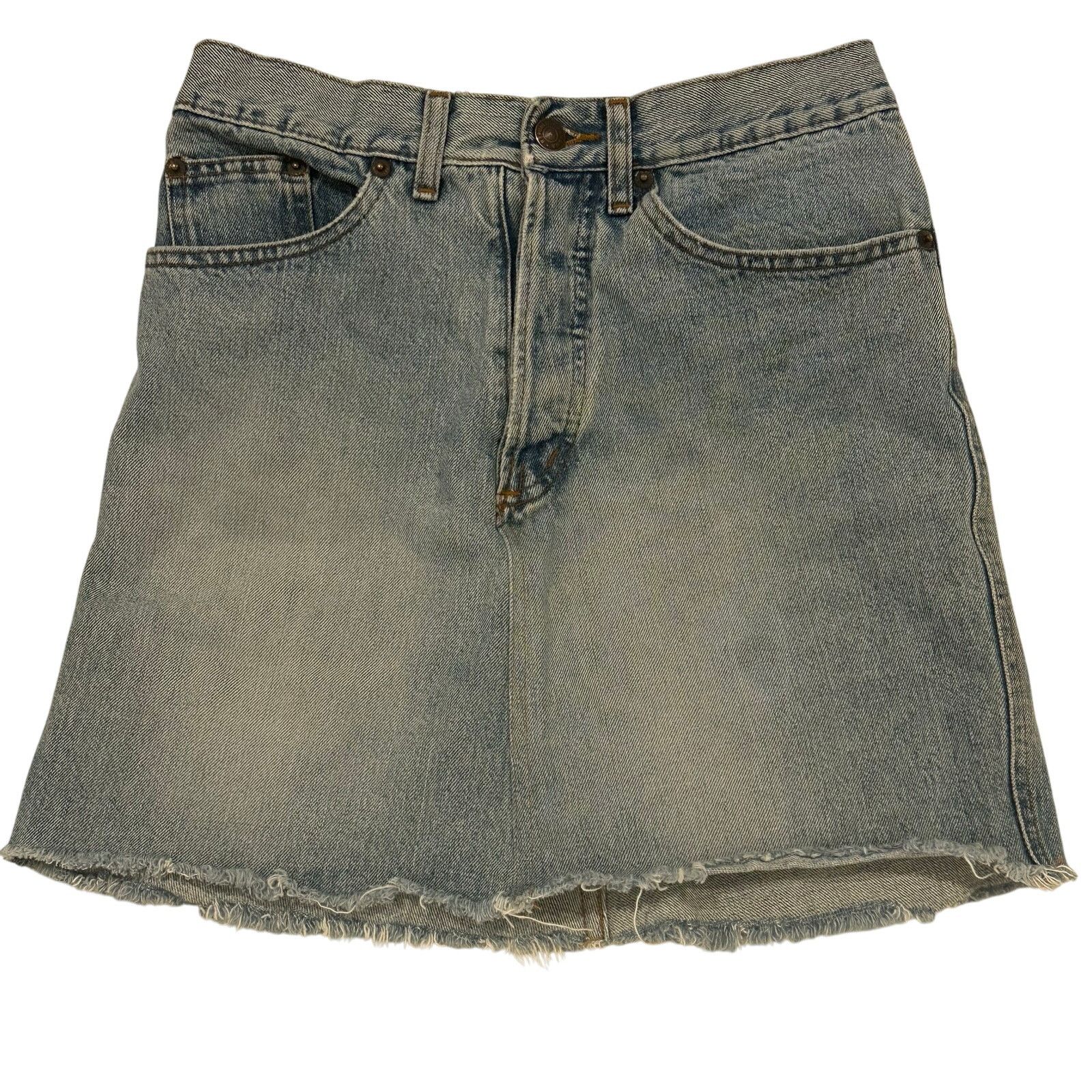 Banana Republic Vintage Banana Republic Safari & Travel Denim Skirt sz 6 Size 28" / US 6 / IT 42 - 1 Thumbnail