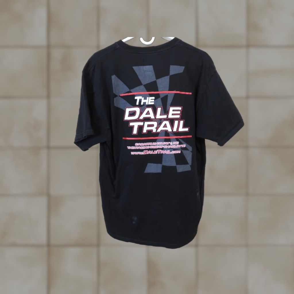 NASCAR VINTAGE Winners Circle Nascar The Dale Trail Dale Earnhardt Chase L T-Shirt Race Shirt Mens XL Black Crew Neck Short Sleeve Graphic Print Size US XL / EU 56 / 4 - 1 Thumbnail