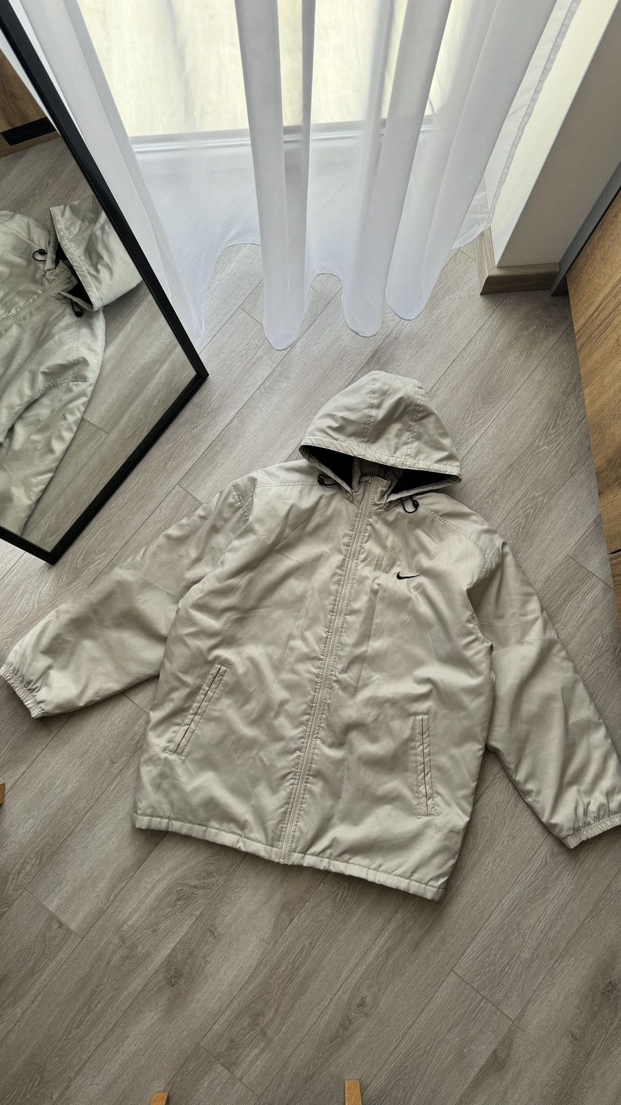 Nike 90s Nike Big Swoosh ASAP AWGE Hooded Jacket Size US L / EU 52-54 / 3 - 3 Thumbnail