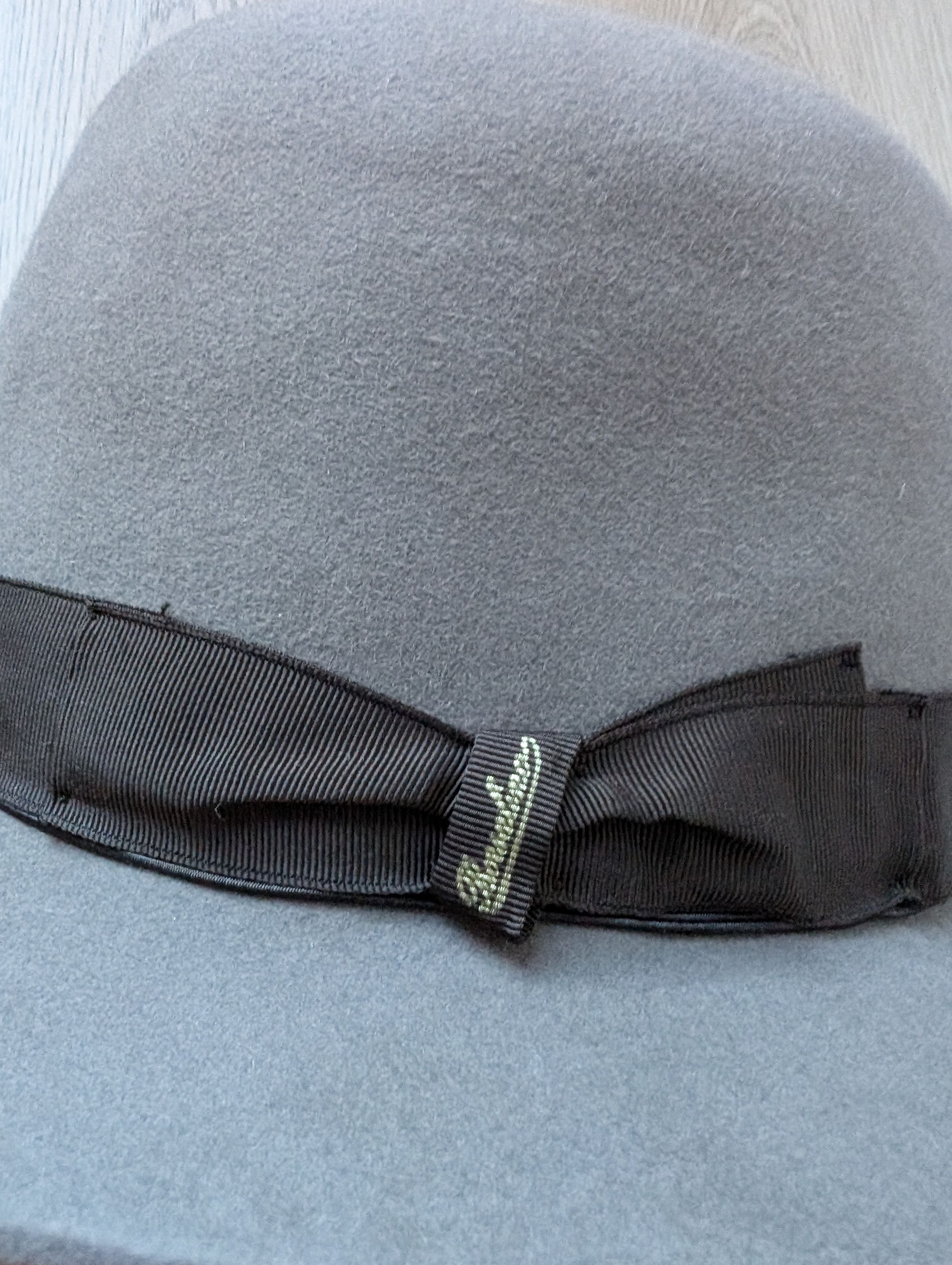 Borsalino Borsalino Italy Men's Classic Grey Fedora Fur Felt Hat Sz 58 Size ONE SIZE - 2 Thumbnail