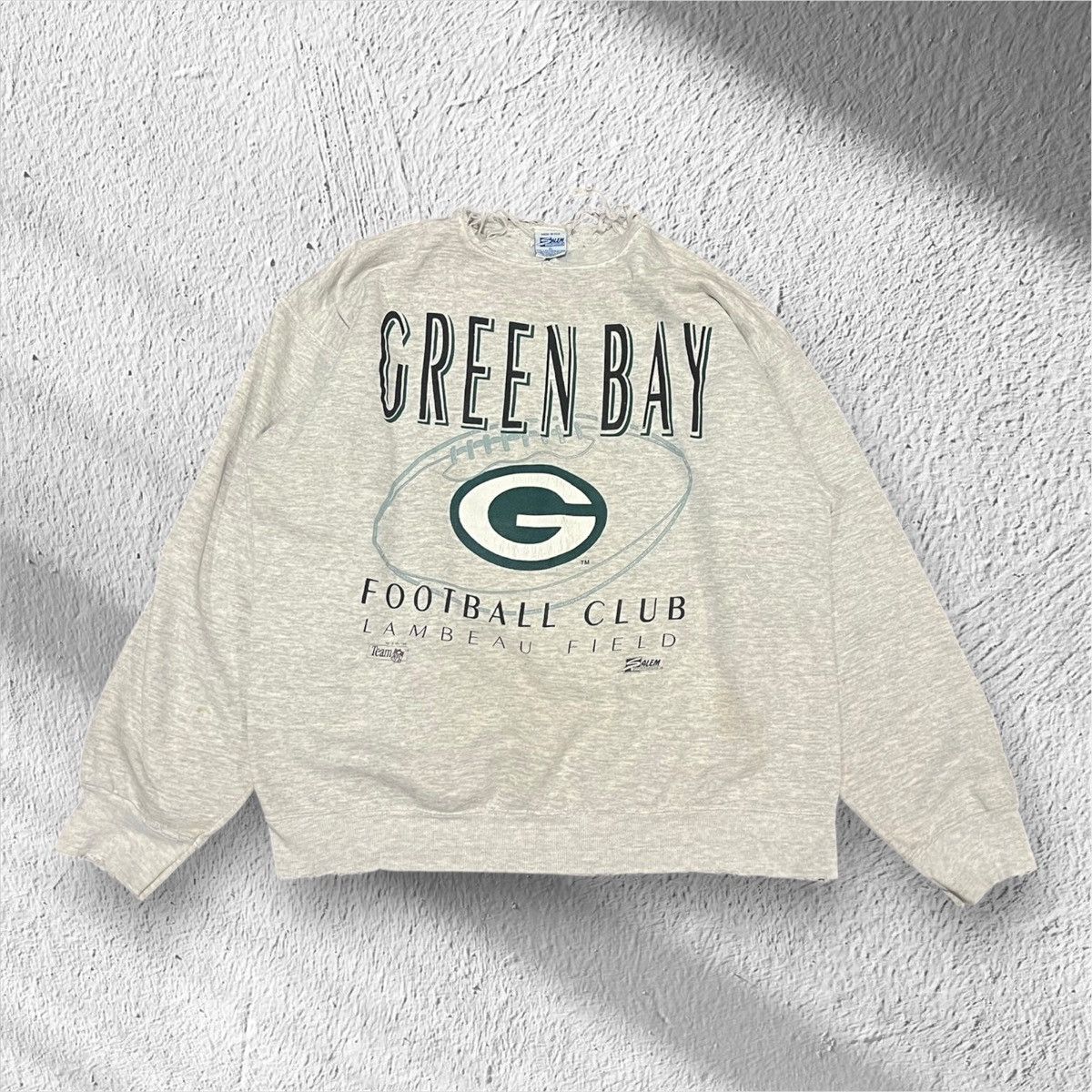 Salem Sportswear Vintage 90s Green Bay Packers Salem Sportswear Crewneck M Size US XL / EU 56 / 4 - 1 Thumbnail