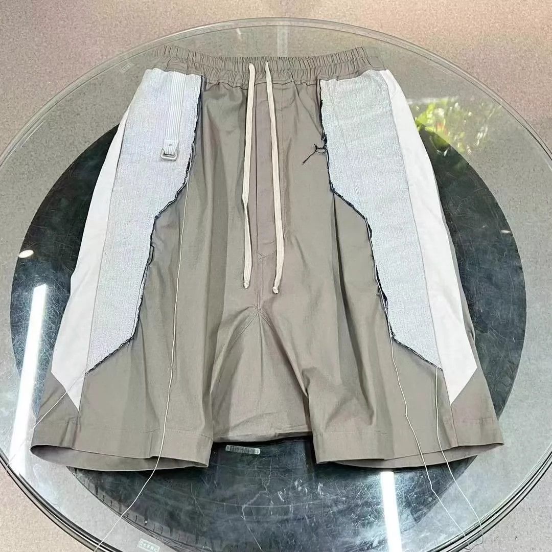 Rick Owens Rick owens Splicing damaged shorts Size US 34 / EU 50 - 1 Thumbnail