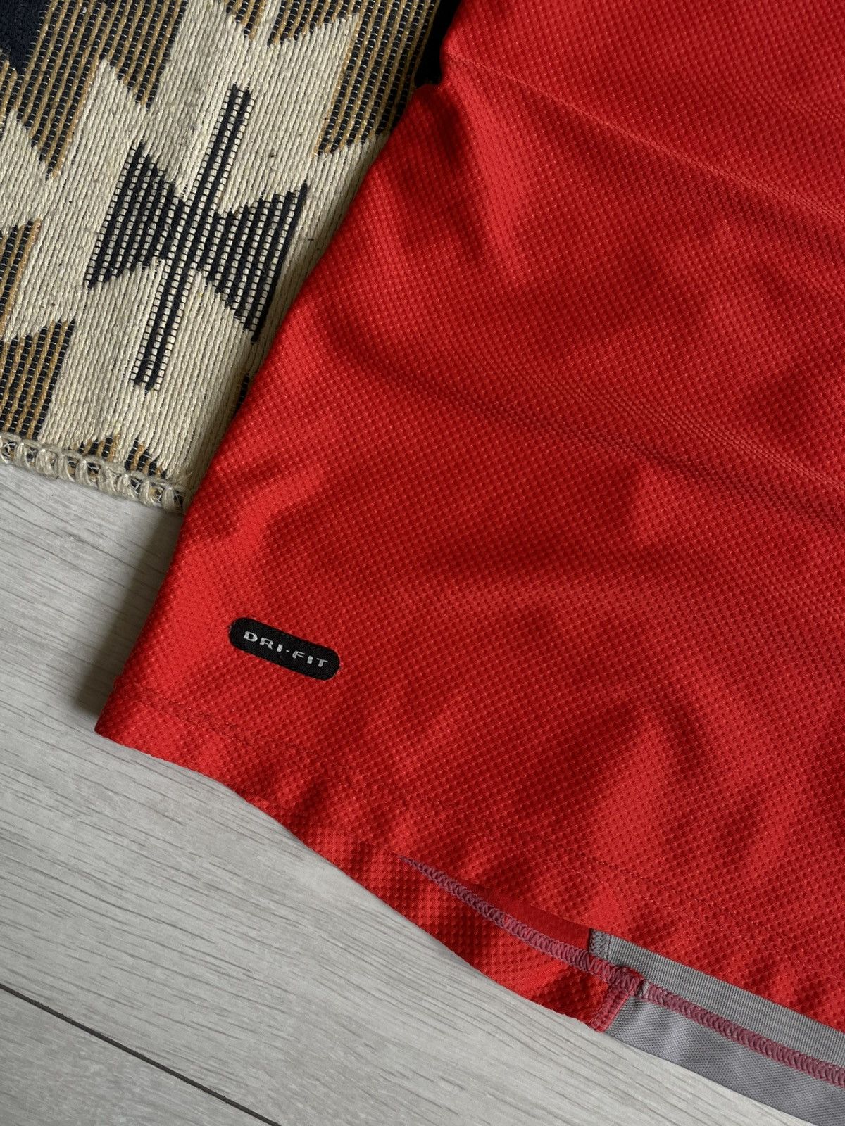 Nike × Vintage Vintage Nike 1/3 Zip Center Logo Dri-Fit T-shirt Size US M / EU 48-50 / 2 - 7 Thumbnail
