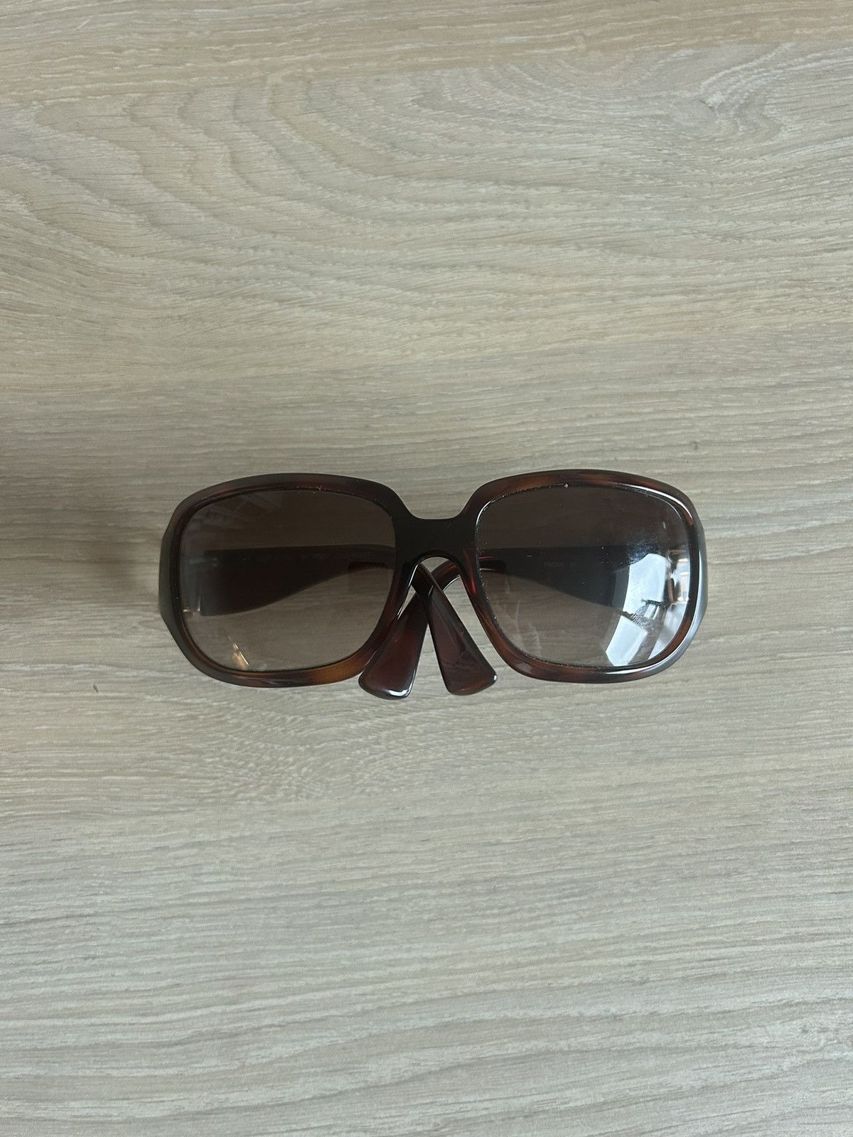 Fendi FF Tortoiseshell Sunglasses Size ONE SIZE - 3 Thumbnail