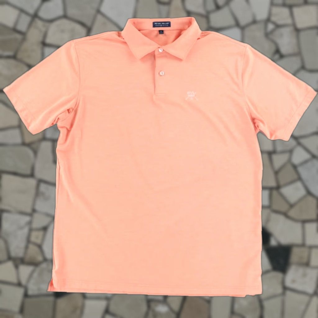 Peter Millar Peter Millar B+M Golf Crown Crafted Polo Shirt Summer Sunrise Men XL Shirt Size US XL / EU 56 / 4 - 1 Thumbnail
