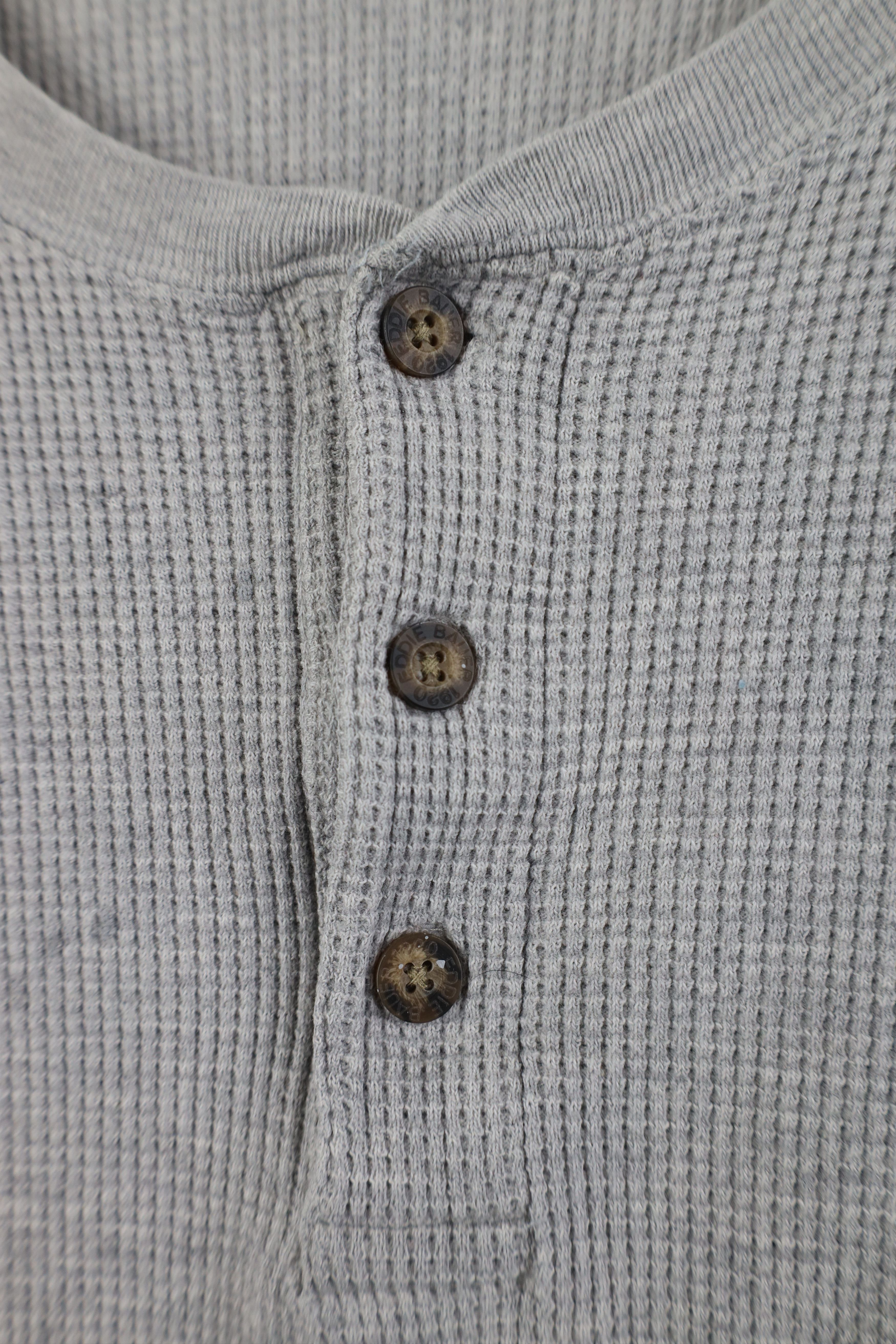 Eddie Bauer Vintage 90s Eddie Bauer Knit Long Sleeve Henley T-Shirt Size US XL / EU 56 / 4 - 7 Thumbnail