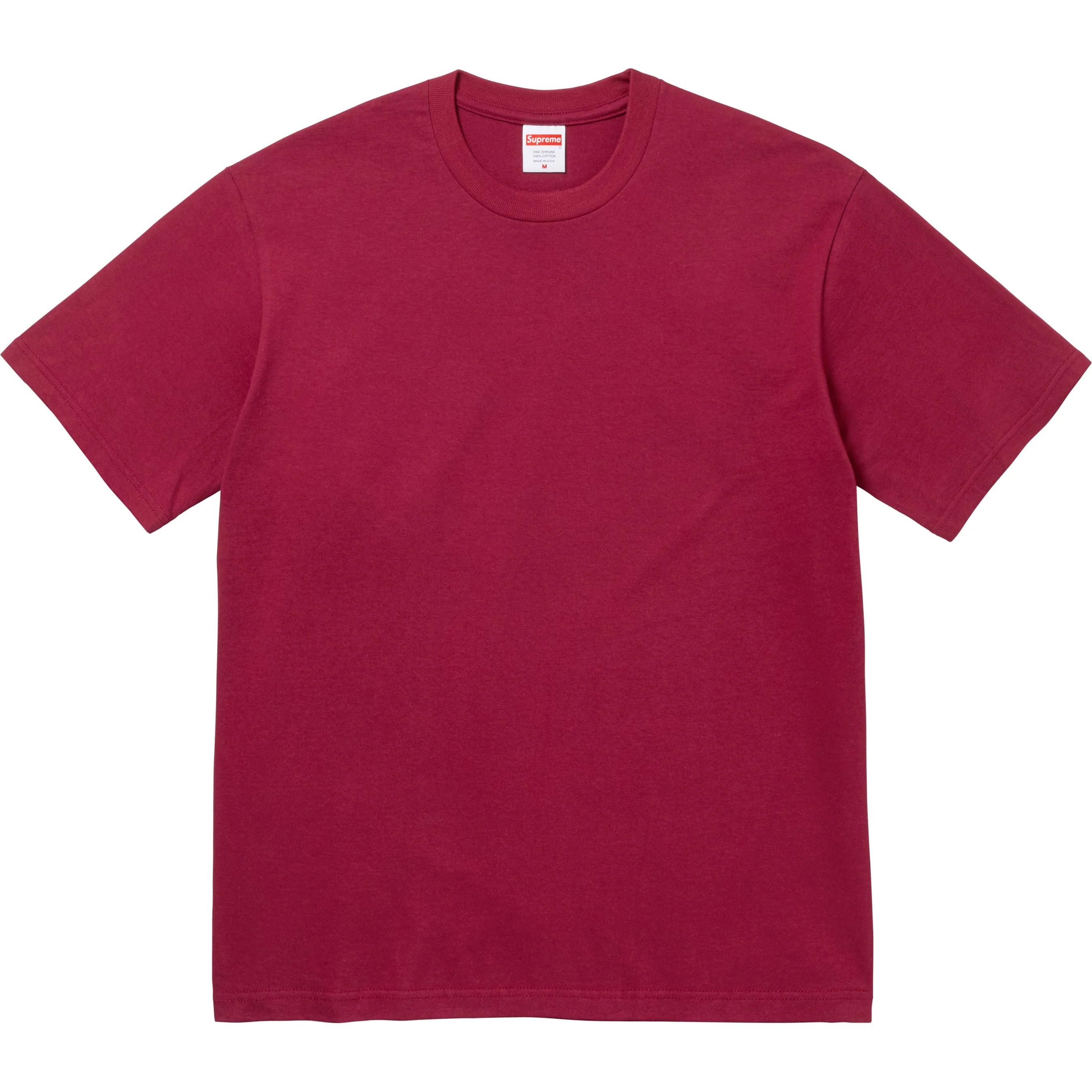 Supreme Supreme Backwards Tee - Cardinal - XL - SS24 Size US XL / EU 56 / 4 - 2 Thumbnail