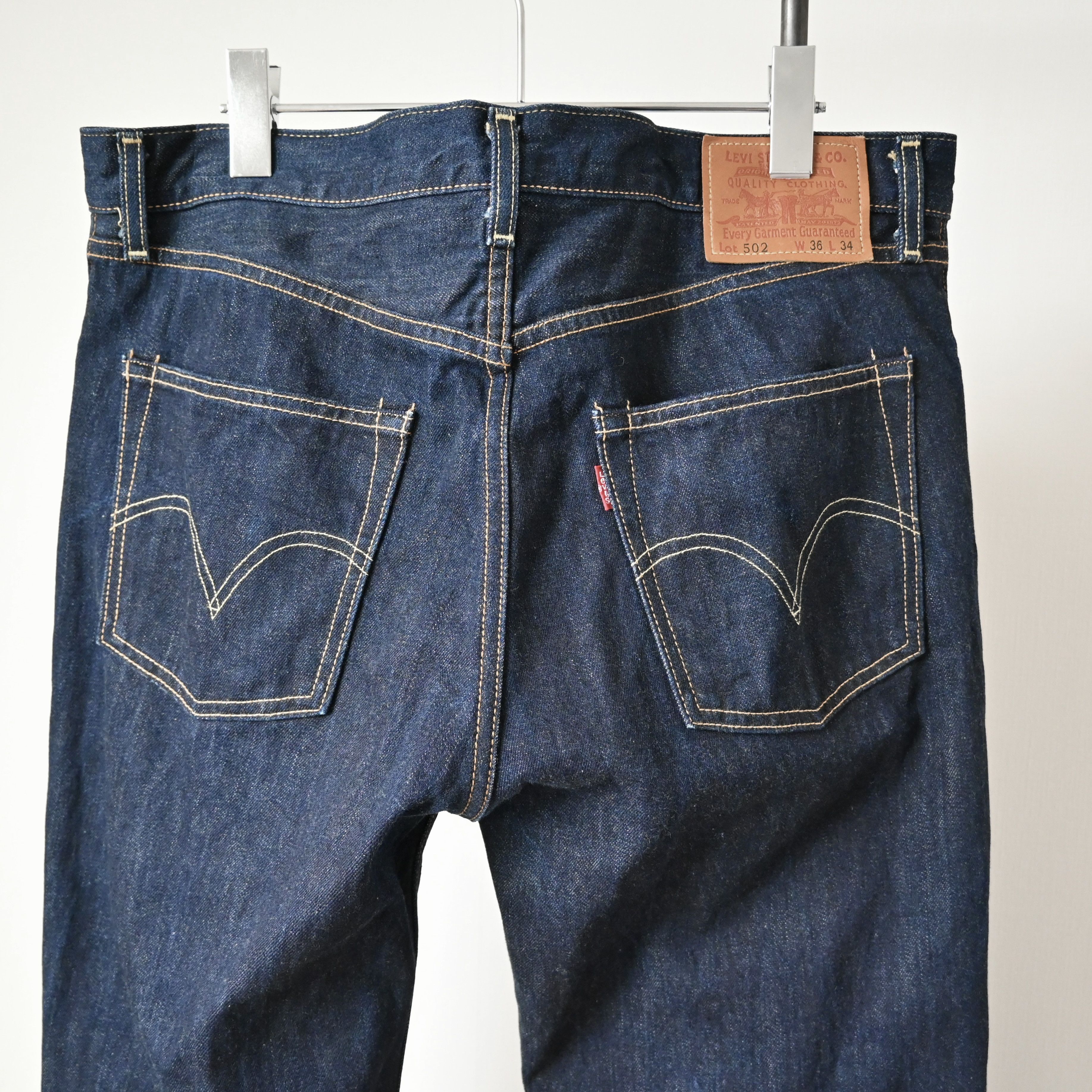 Levi's Made in Japan reissue, 2010 Levi's 502 selvedged denim jeans Size US 36 / EU 52 - 9 Thumbnail