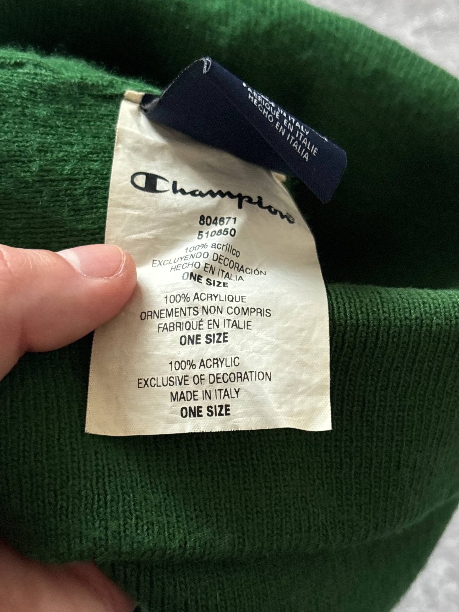 Champion Vintage Champion Italy Green Hat Size ONE SIZE - 6 Thumbnail