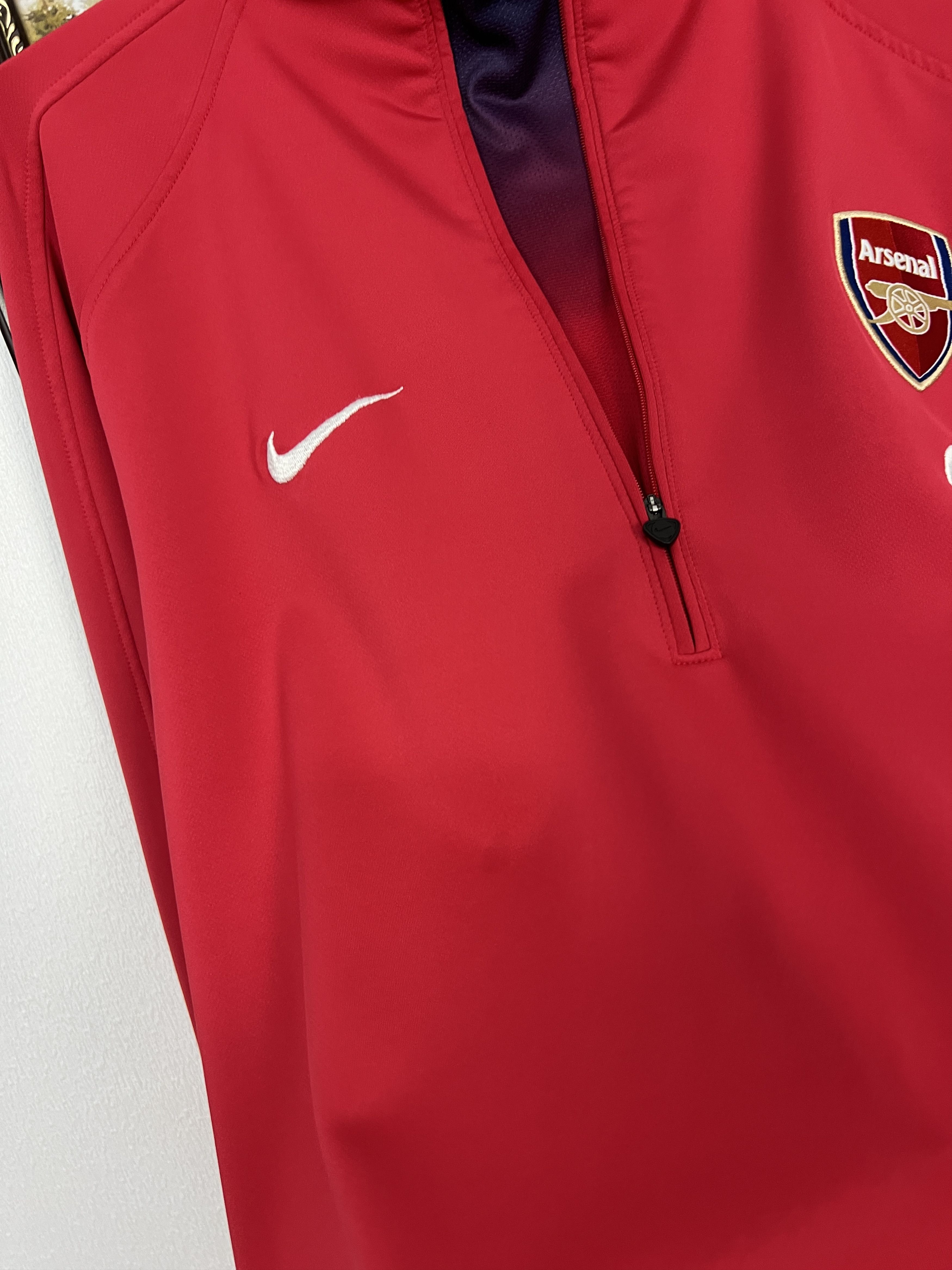 Nike Vintage Nike o2 Arsenal Football Train Sweatshirt Soccer Size US XL / EU 56 / 4 - 16 Thumbnail