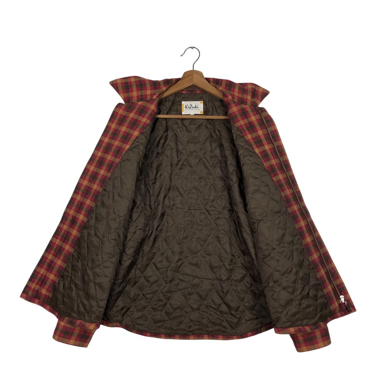 Japanese Brand 📌Vintage Zipper Chore Jacket Kizuku Kazutaka Kato Tartan Size US M / EU 48-50 / 2 - 14 Thumbnail