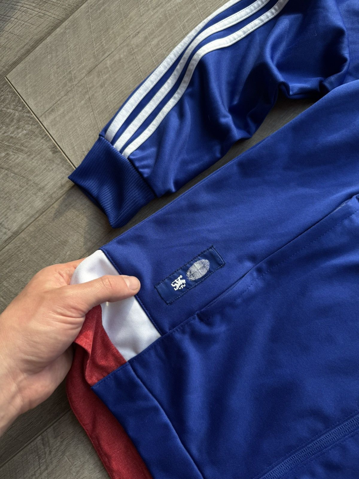 Adidas Adidas Chelsea Football Jacket Soccer Blue Mens Zip Size US M / EU 48-50 / 2 - 3 Thumbnail