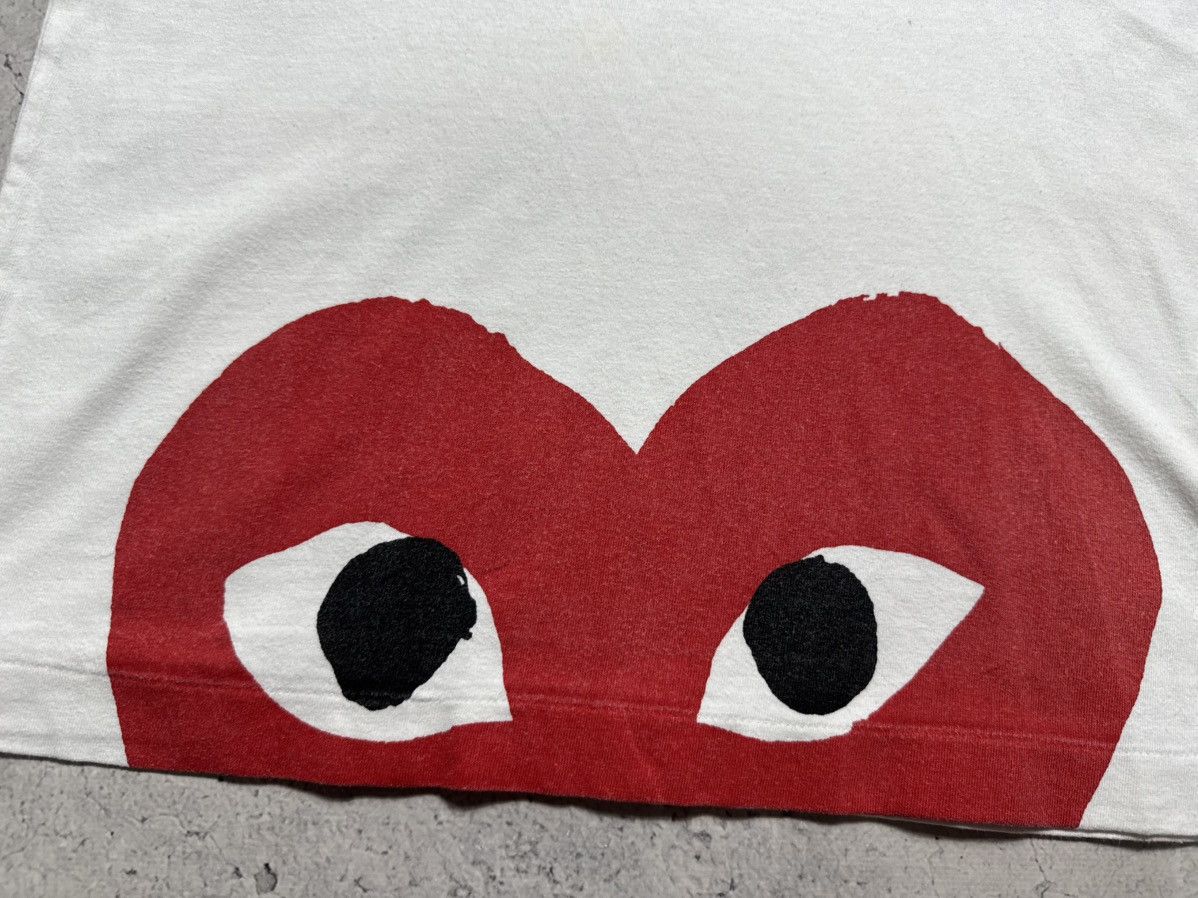 Comme des Garcons PLAY Play Comme des Garcons CDG Luxury T-Shirt Big Logo Size US M / EU 48-50 / 2 - 5 Thumbnail