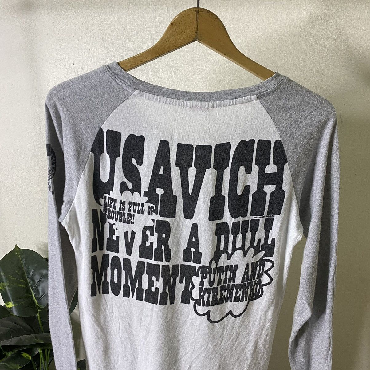 Cartoon Network × Vintage Vintage 2010 MTV Japan Usavich Animated Series Promo LS Tee Size US S / EU 44-46 / 1 - 9 Thumbnail