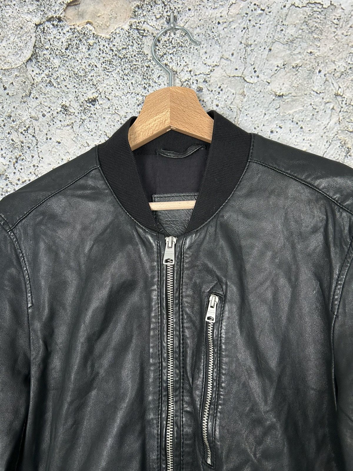 Allsaints Allsaints Genuine Leather Jacket Designer Premium Grunge Size US XS / EU 42 / 0 - 3 Thumbnail