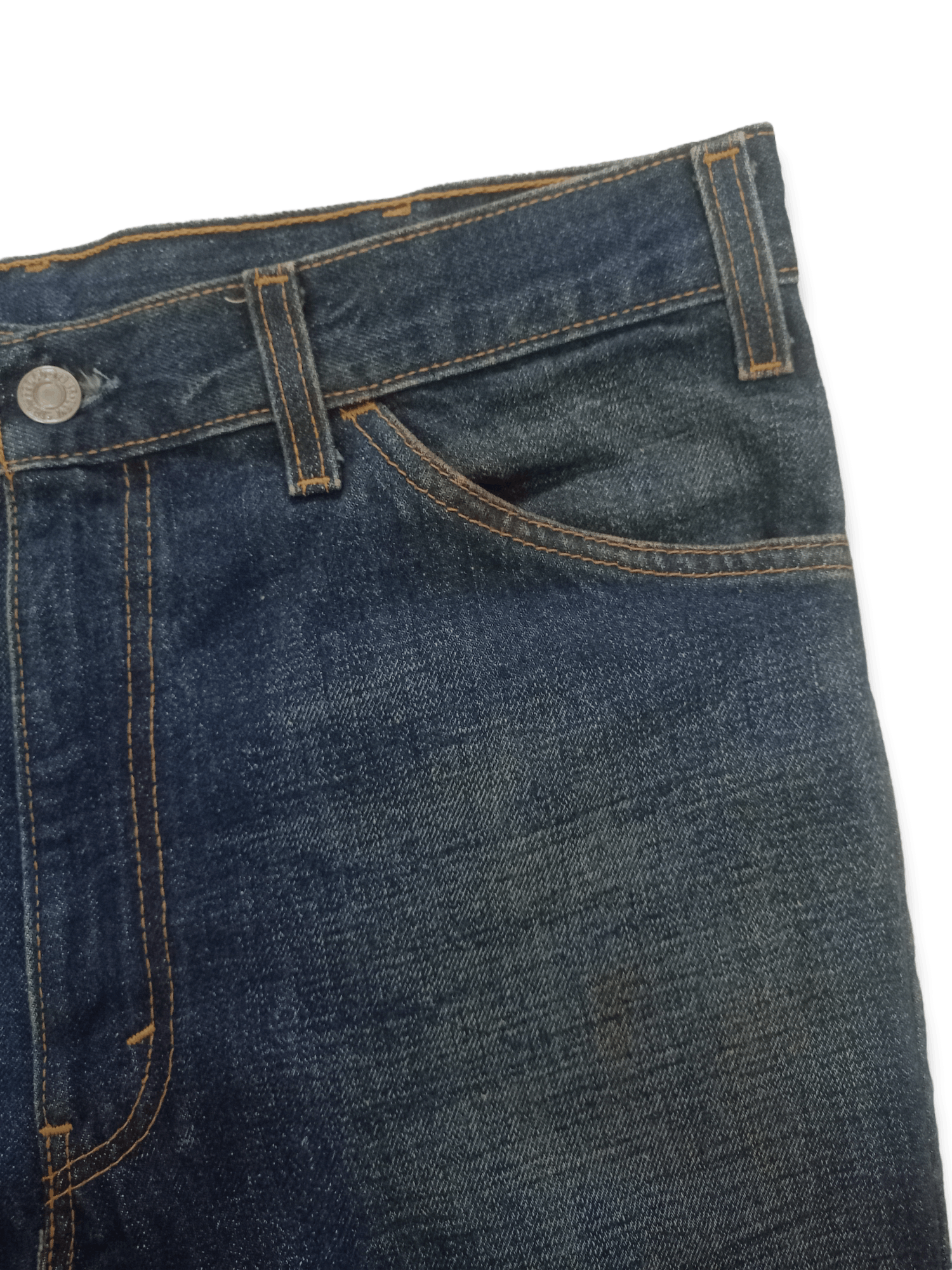 Levi's Vintage 80s Levis 646 Orange Tab Flare Bell Bottom Jeans Size US 33 - 6 Thumbnail