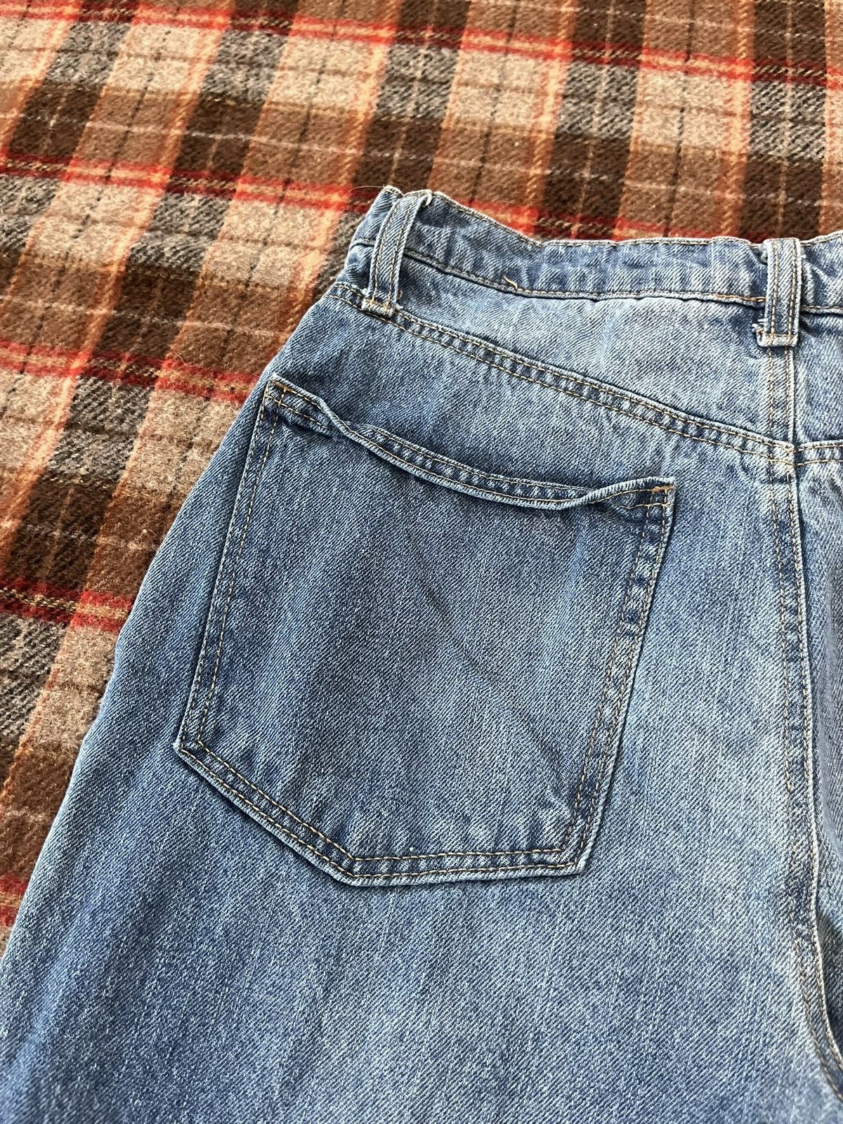 Other Vintage Y2K 2000’s Distressed Cropped Vanilla Star relaxed Size 30" / US 8 / IT 44 - 9 Thumbnail