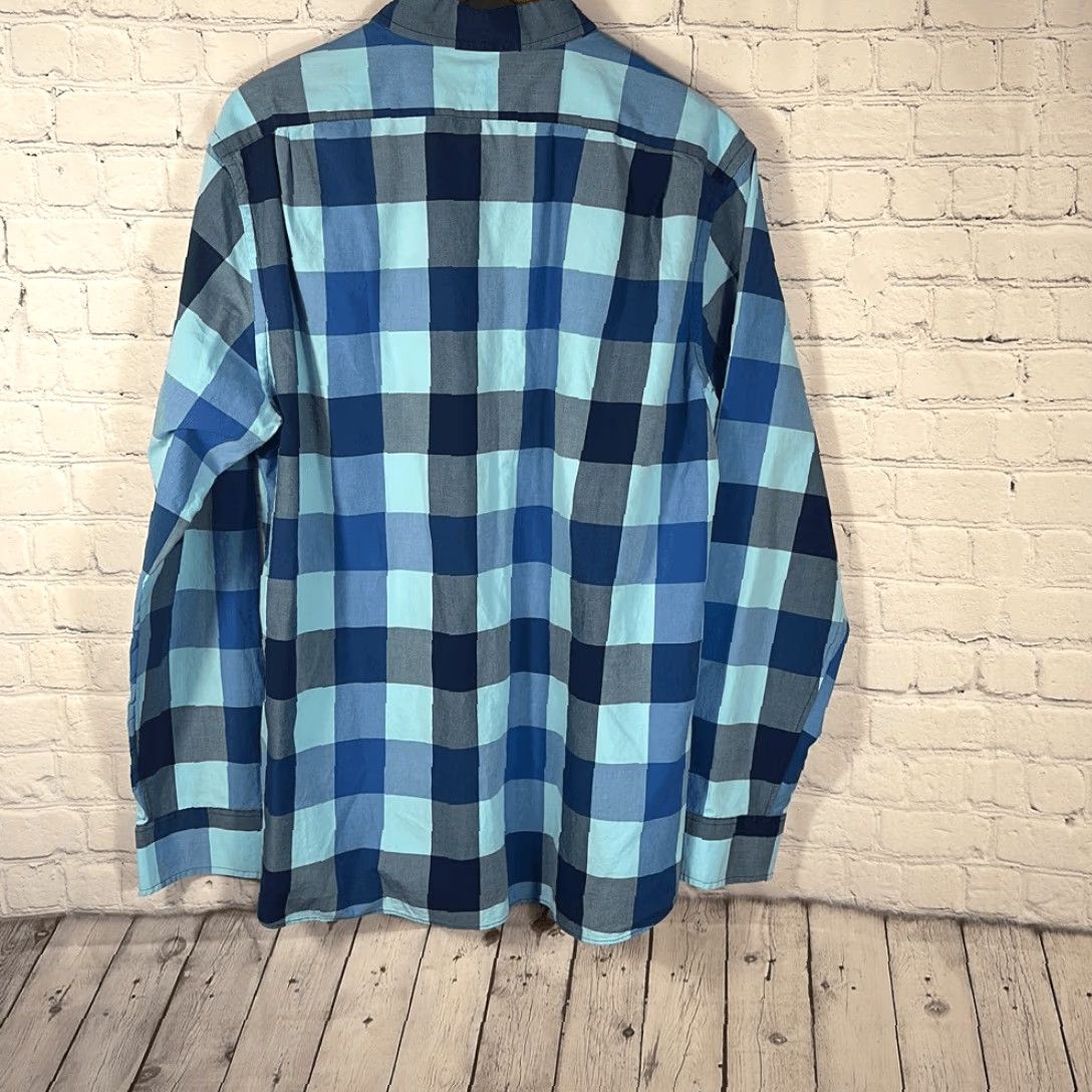 Bonobos Bonobos Button-Up Shirt XL Blue Slim Fit Long Sleeve Men’s Shirt Size US XL / EU 56 / 4 - 6 Thumbnail