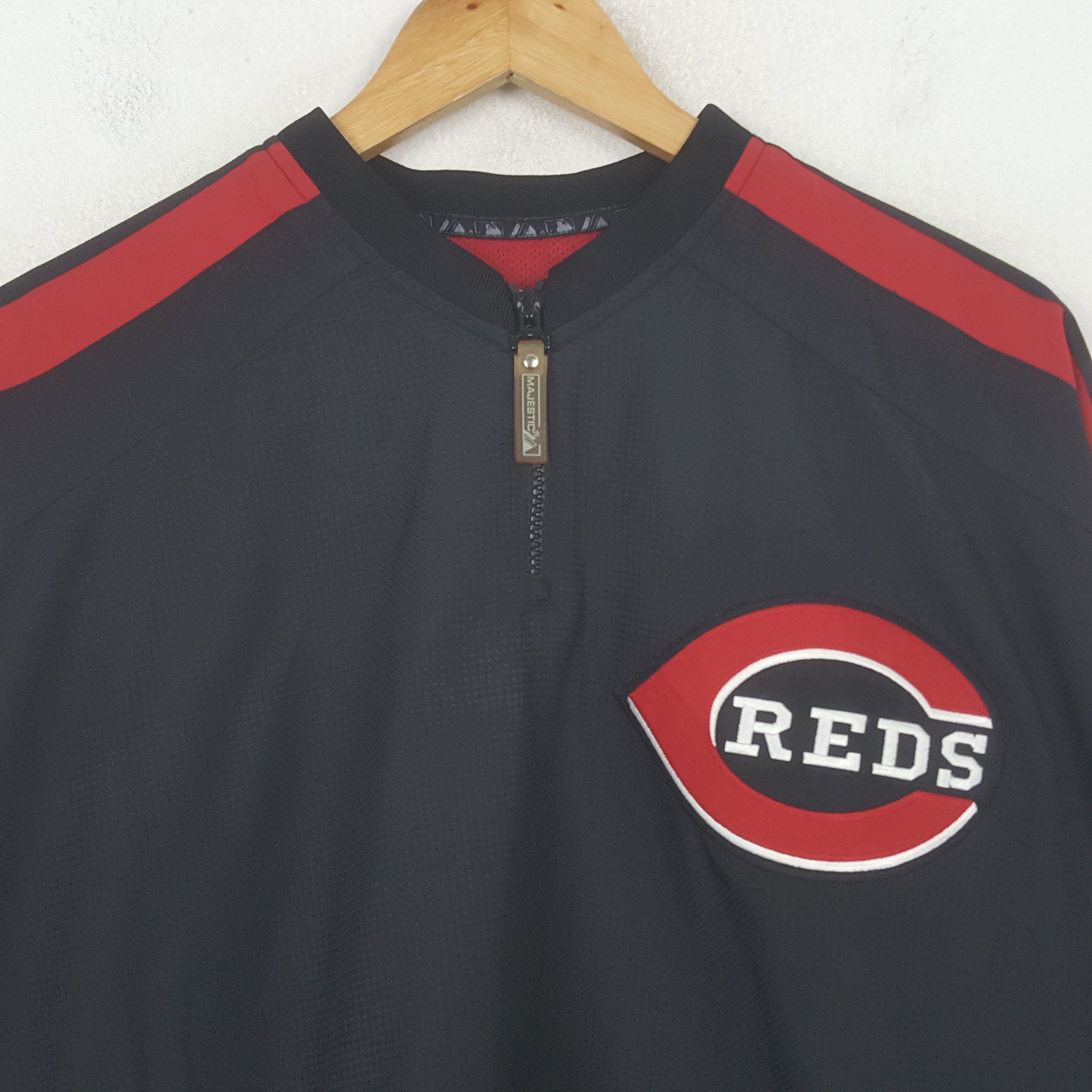 MLB Vintage Cincinnati Reds MLB Baseball Team Sweatshirt RR29 Size US XL / EU 56 / 4 - 2 Thumbnail