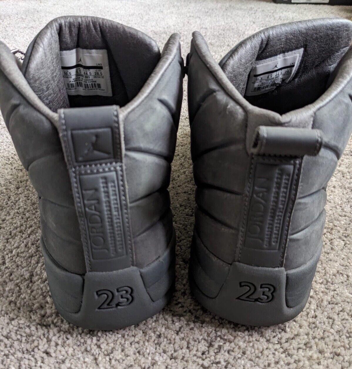 Jordan Brand 2015 Nike Air Jordan 12 Retro x PSNY Dark Grey 130690-003 Size US 10.5 / EU 43-44 - 7 Thumbnail