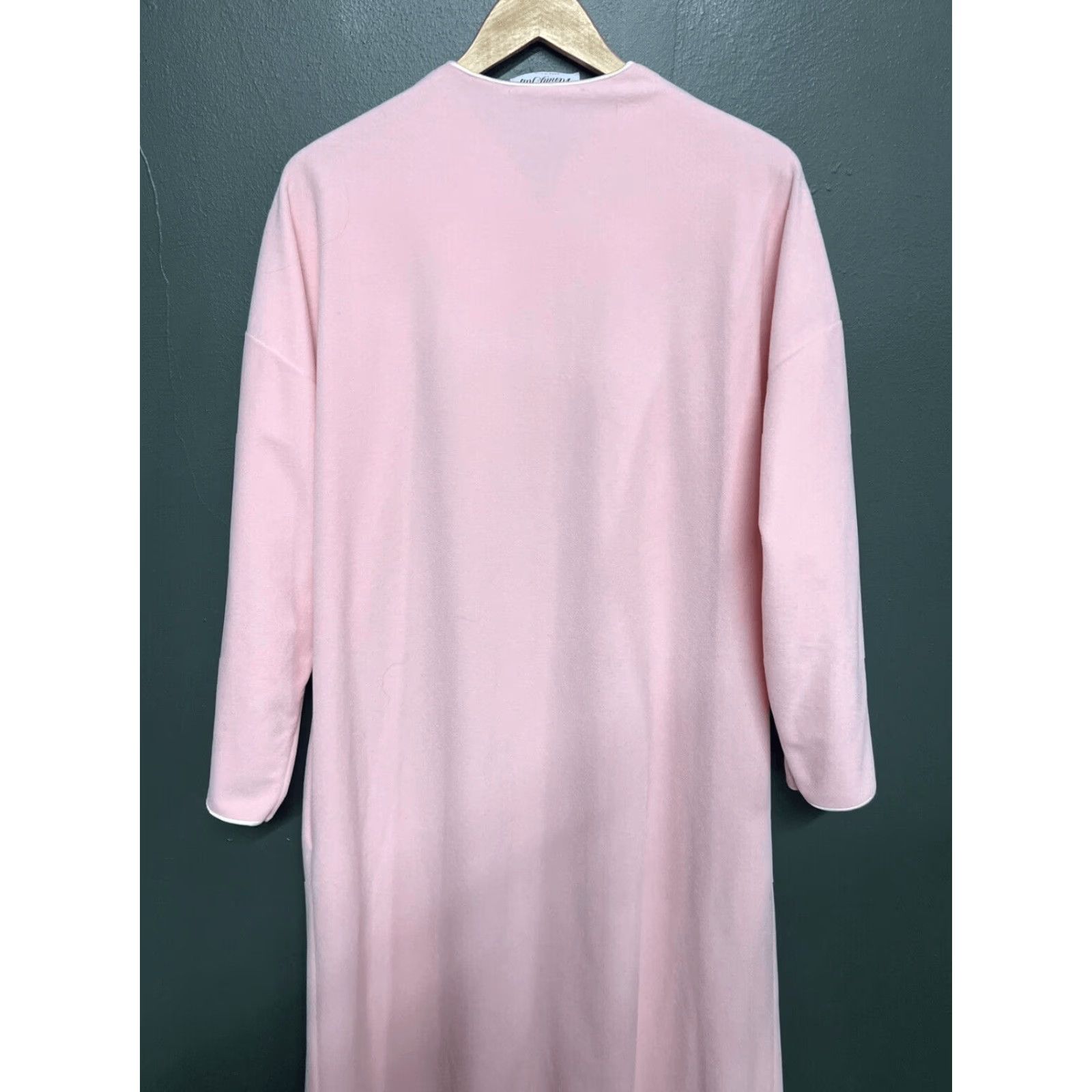 Vintage VINTAGE Vanity Fair Large Pink Sleep Night Gown USA Womens Large Size ONE SIZE - 4 Thumbnail
