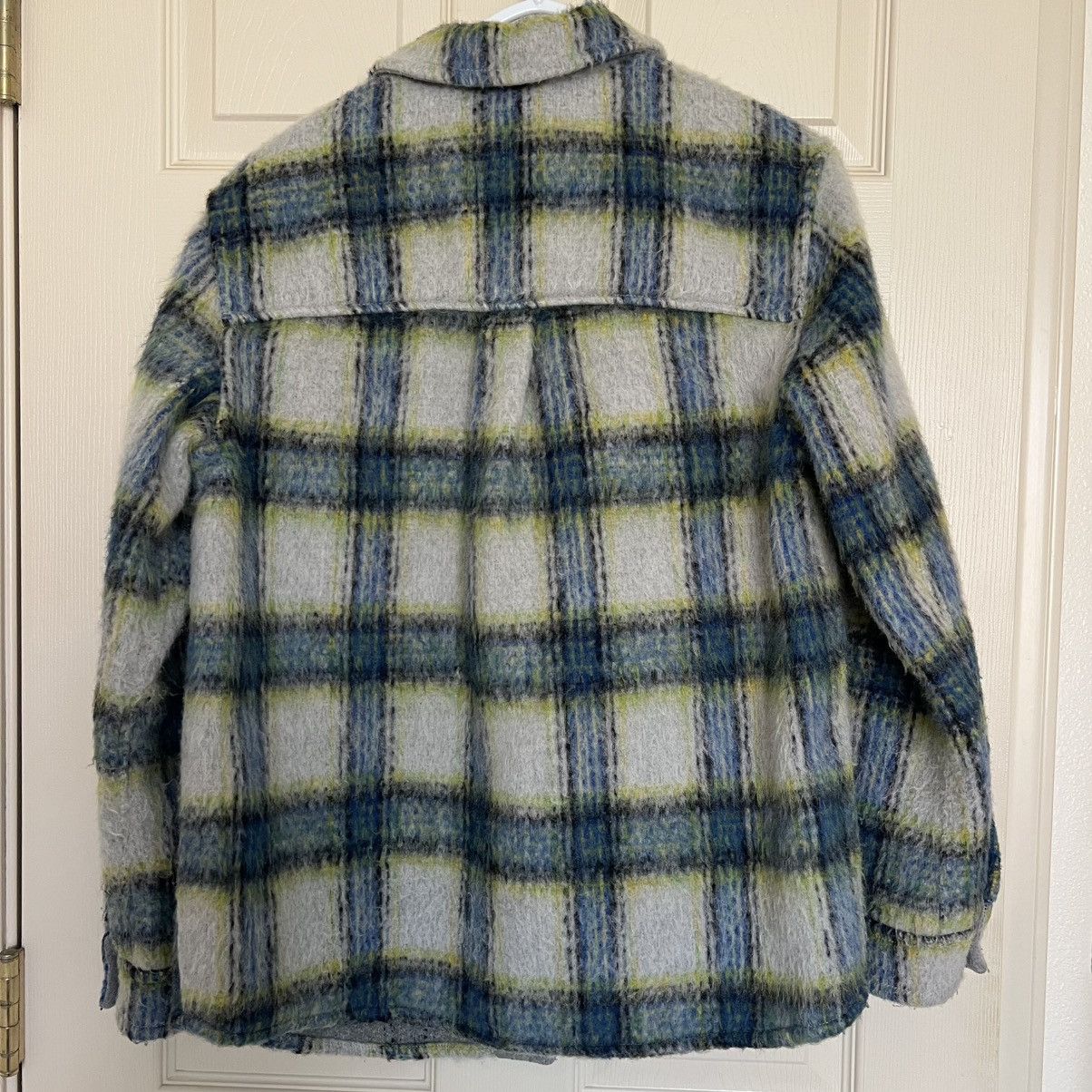 Rails Rails Turner Shacket Cobalt Lime Smoke Plaid Oversized Size M / US 6-8 / IT 42-44 - 7 Thumbnail
