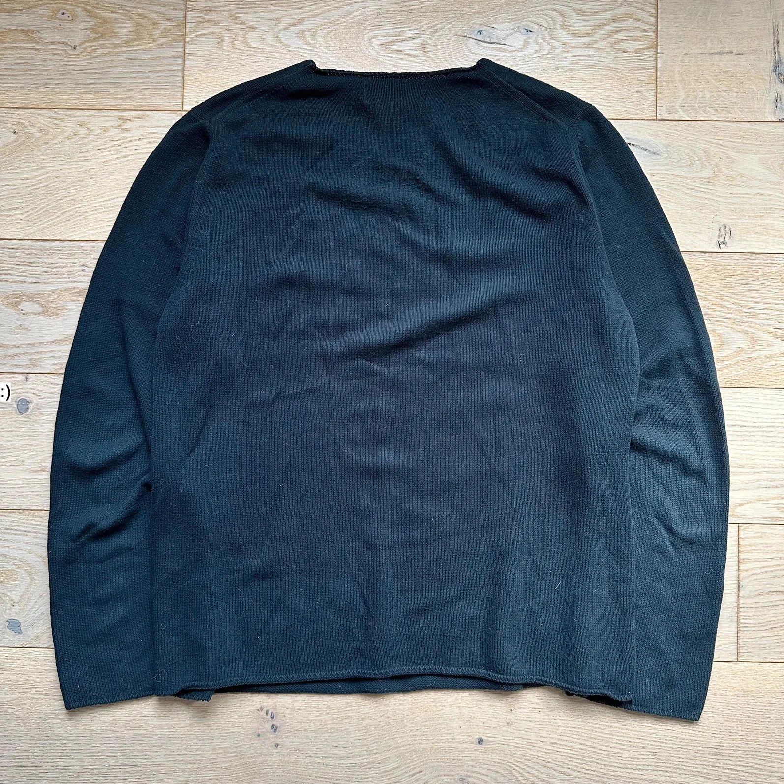 Comme des Garcons Black Sweater Comme des Garcons BLACK (2016) Size US S / EU 44-46 / 1 - 2 Thumbnail