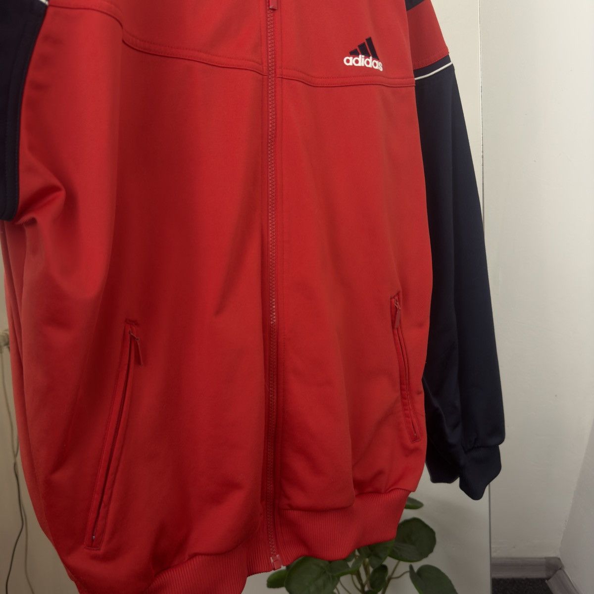 Adidas Adidas Vintage 90s Retro Zip Y2K Style Boxy Fit Size US XL / EU 56 / 4 - 4 Thumbnail