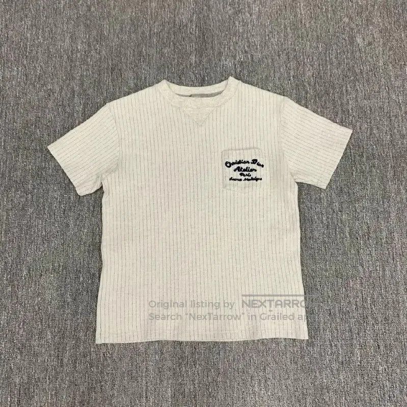 Dior Dior White Leather Men's T-Shirt M Size . Size US M / EU 48-50 / 2 - 1 Thumbnail