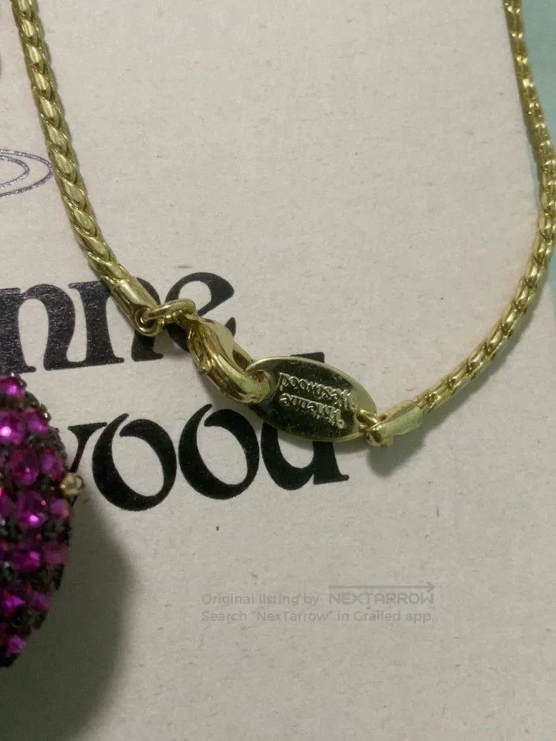 Vintage Vivienne Westwood Runway Necklace .