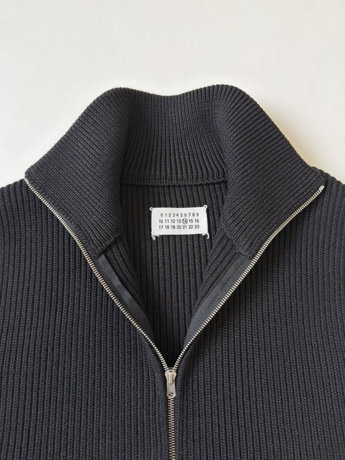 Maison Margiela A/W 06 Black Drivers Zip Sweater Vest Size US M / EU 48-50 / 2 - 4 Thumbnail
