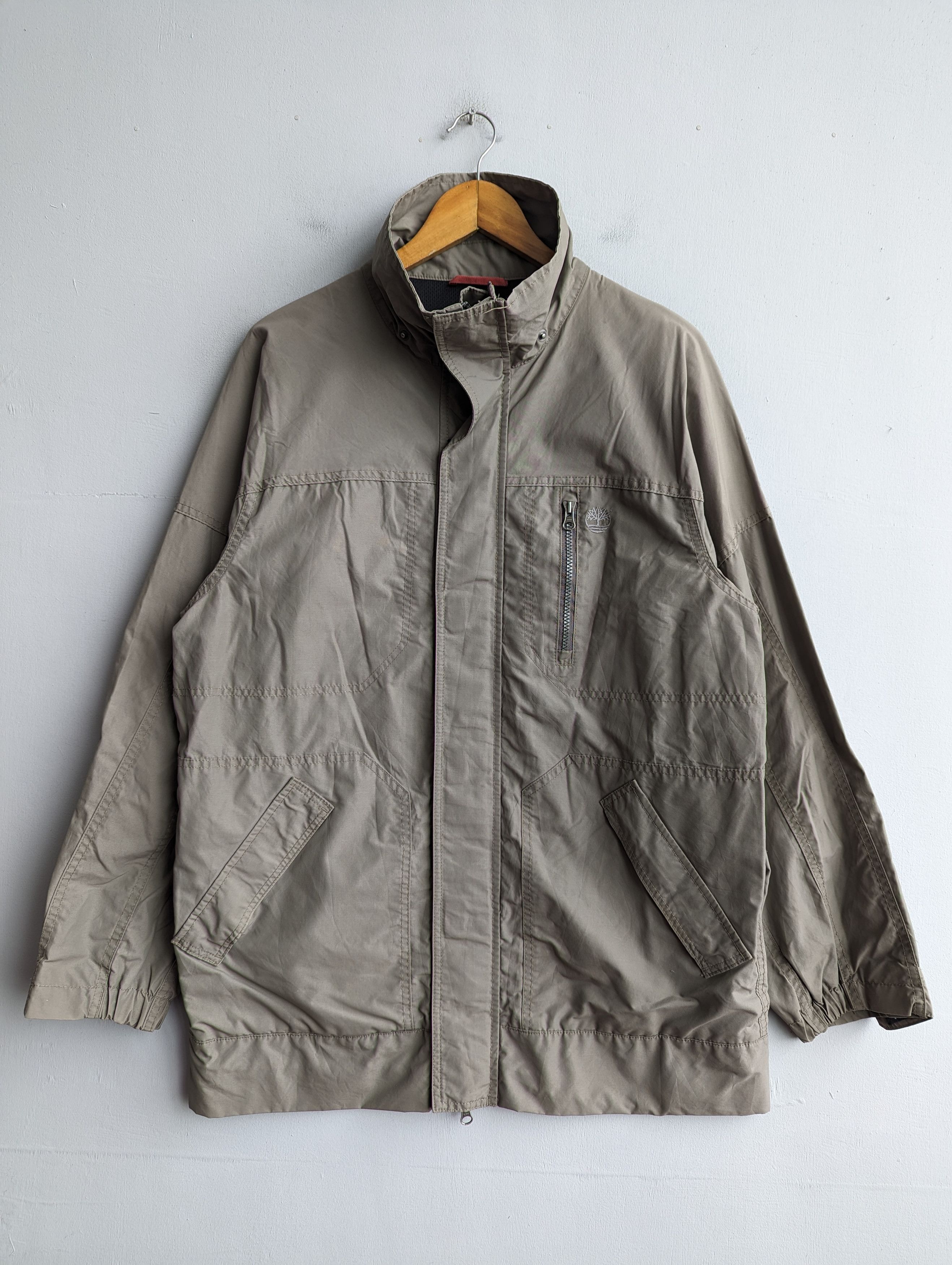 Timberland × Vintage Vintage 90s Timberland Windbreaker Jacket Size US M / EU 48-50 / 2 - 1 Thumbnail