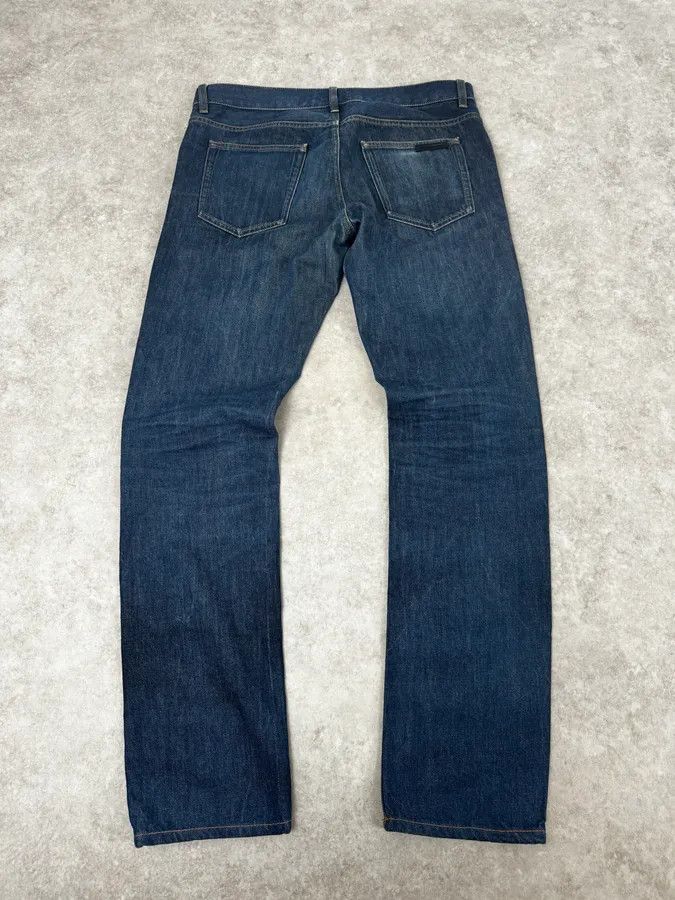 Prada 2000s Prada Tapered Fit Navy Brut Regular Denim Jeans Size US 32 / EU 48 - 5 Thumbnail