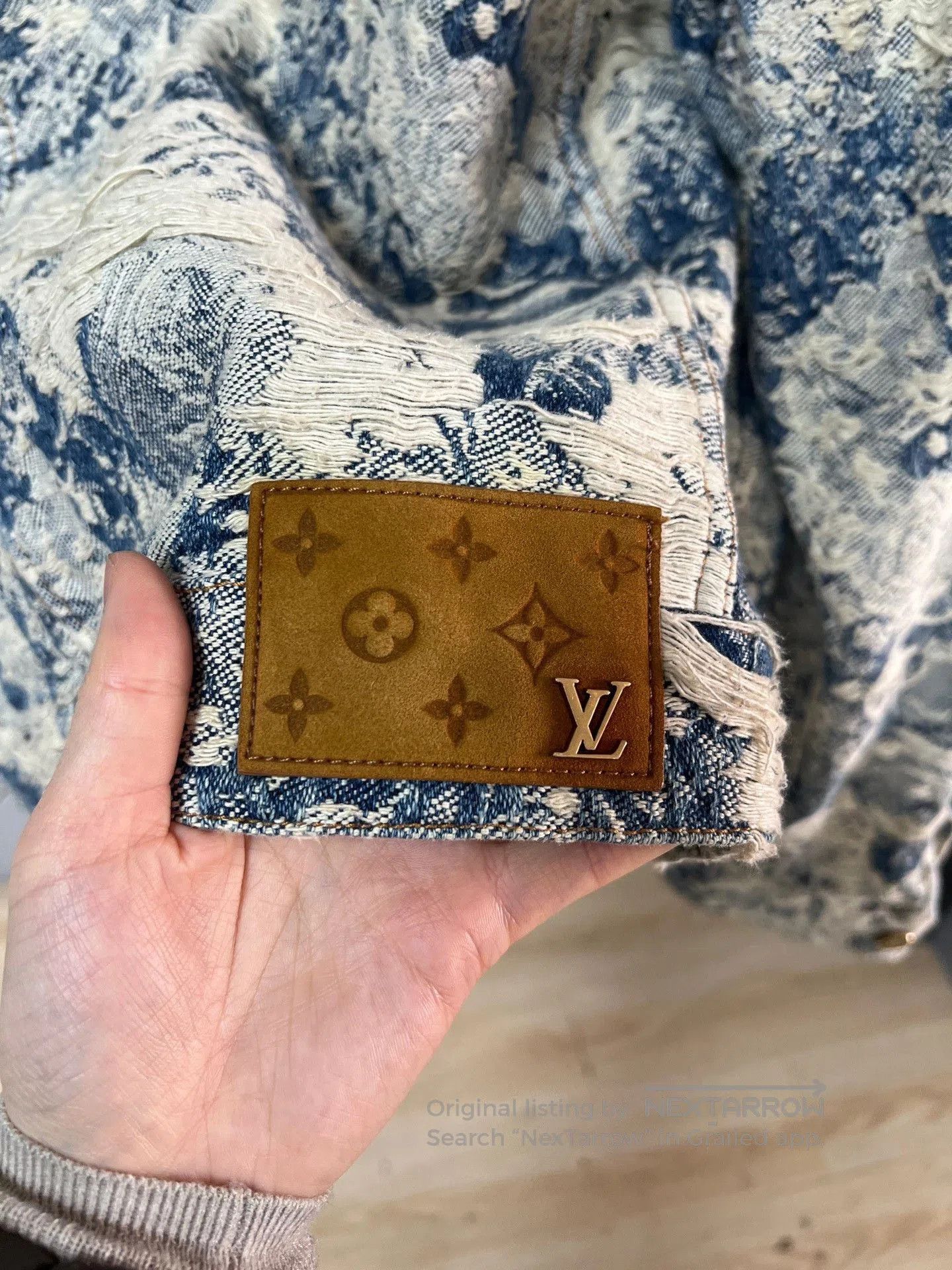 Louis Vuitton Louis Vuitton Floral Boro Distressed Denim Jacket. Size US M / EU 48-50 / 2 - 4 Thumbnail