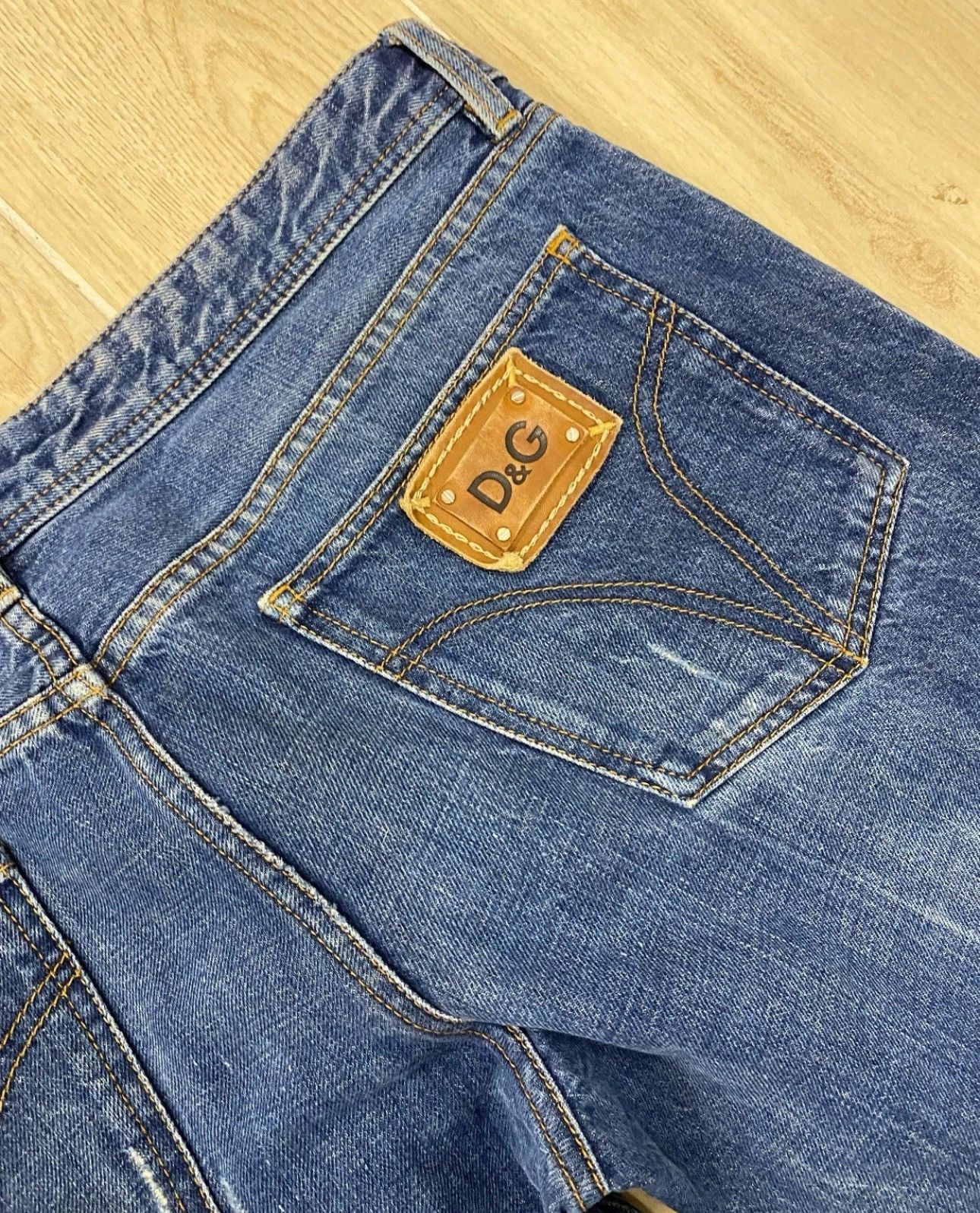 Dolce & Gabbana Vintage Dolce & Gabanna Power Jeans Tight Fit Y2K Style Size US 34 / EU 50 - 4 Thumbnail