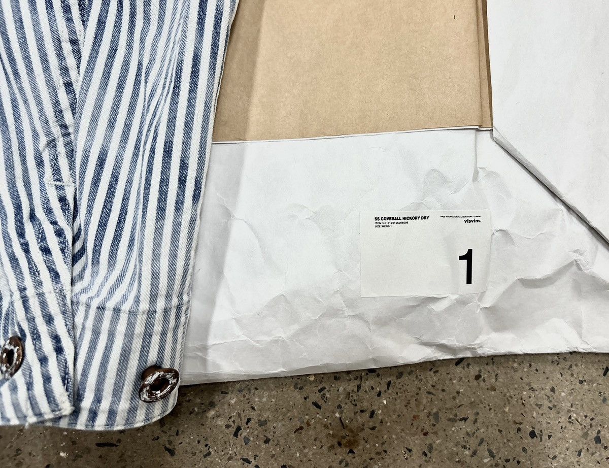 Visvim VISVIM 22SS COVERALL HICKORY DRY Size US S / EU 44-46 / 1 - 11 Thumbnail