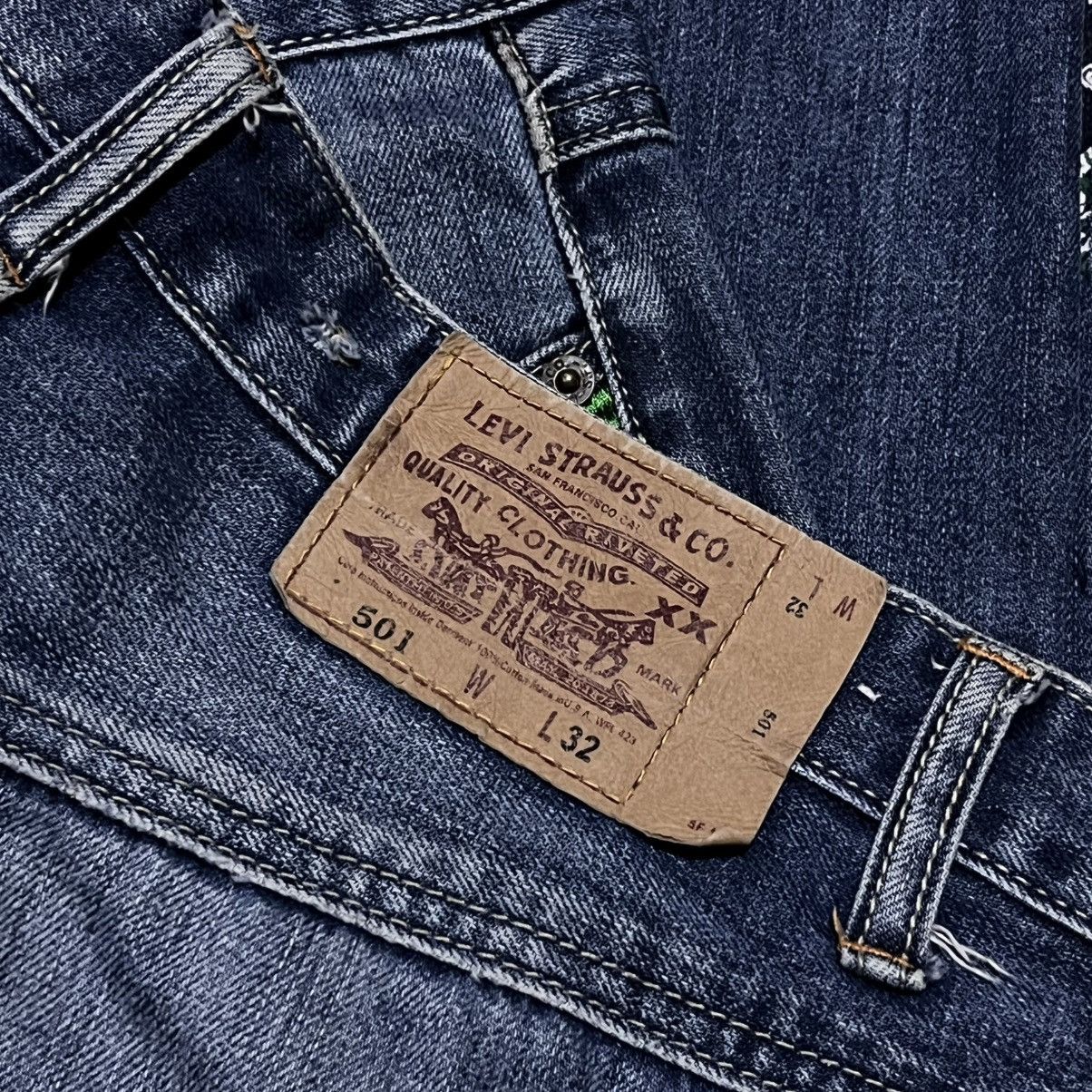 CLOT × Levi's Levi’s 501 CLot Distressed Pants Size US 32 / EU 48 - 10 Thumbnail