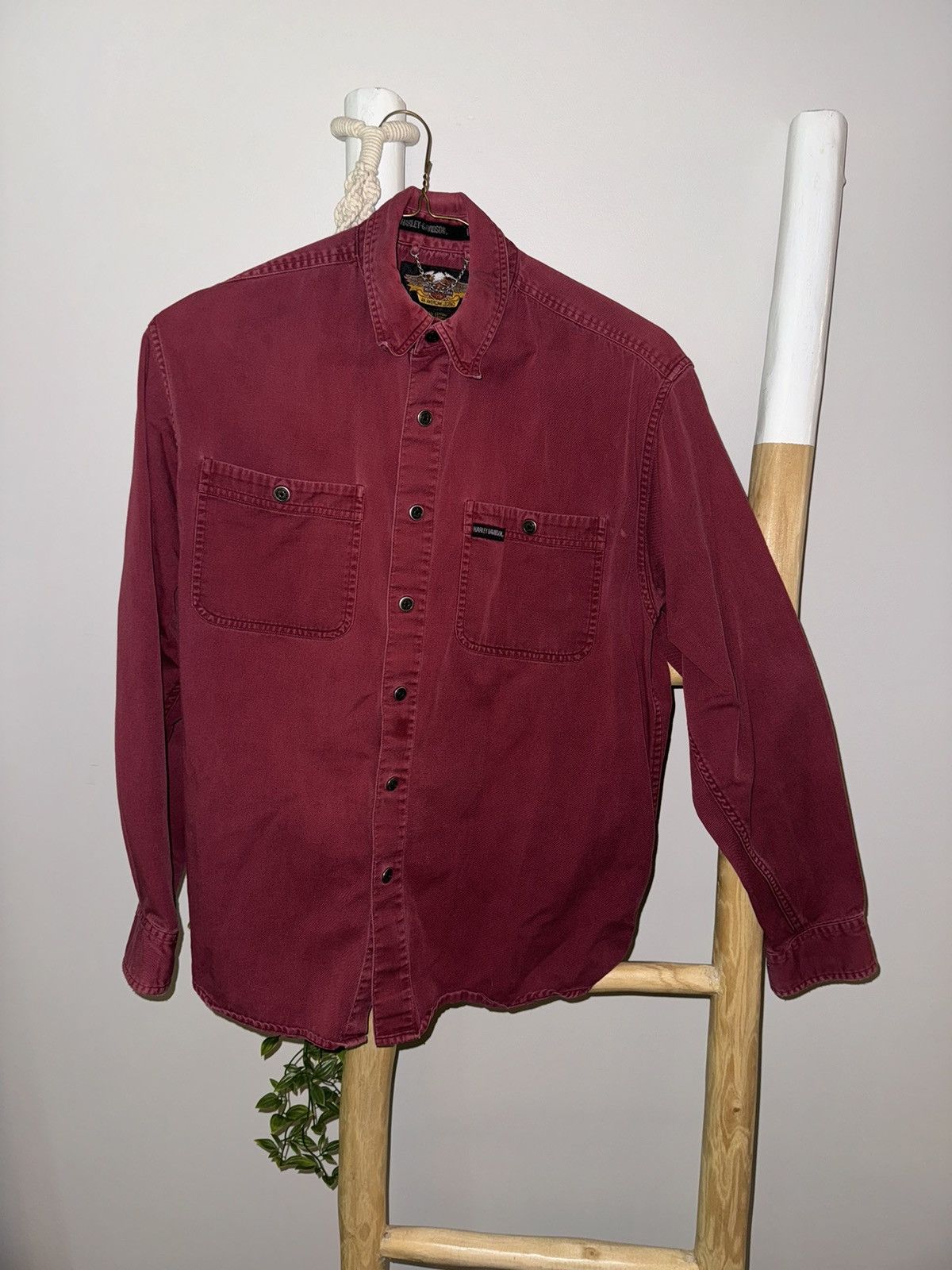 Harley Davidson Harley Davidson long sleeve button down Size US M / EU 48-50 / 2 - 1 Thumbnail