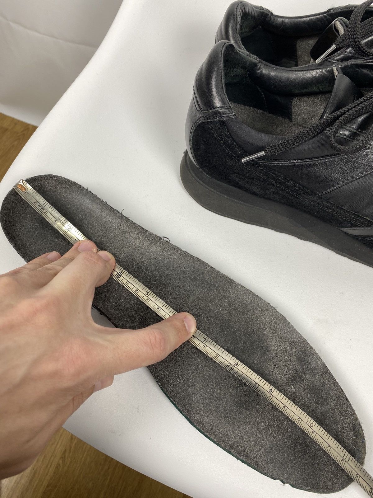 Santoni Santoni Low-Top Sneakers Combined Suede Leather EU8.5 US9.5 Size US 9.5 / EU 42-43 - 11 Thumbnail