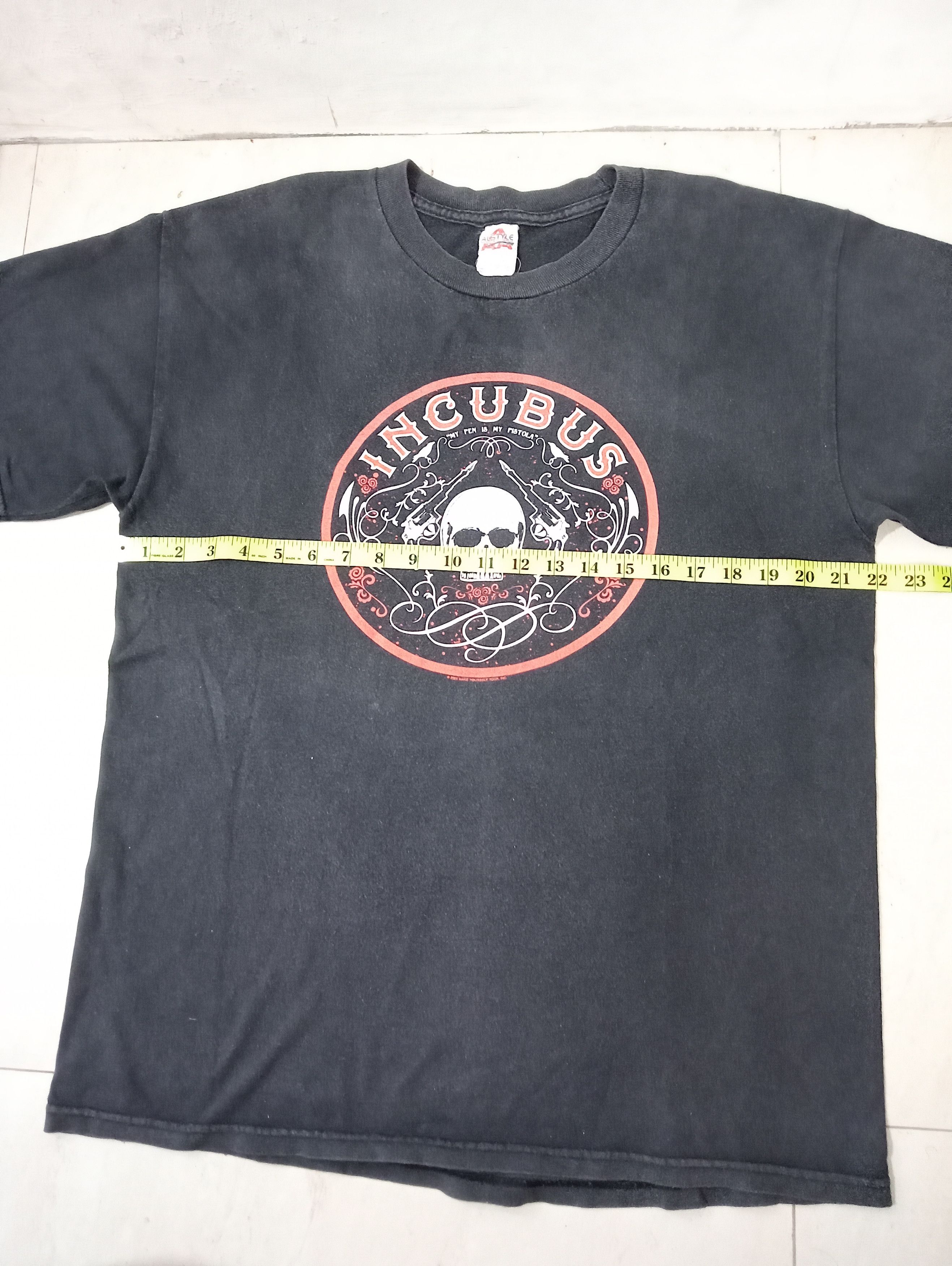 Band Tees INCUBUS Size US L / EU 52-54 / 3 - 6 Thumbnail