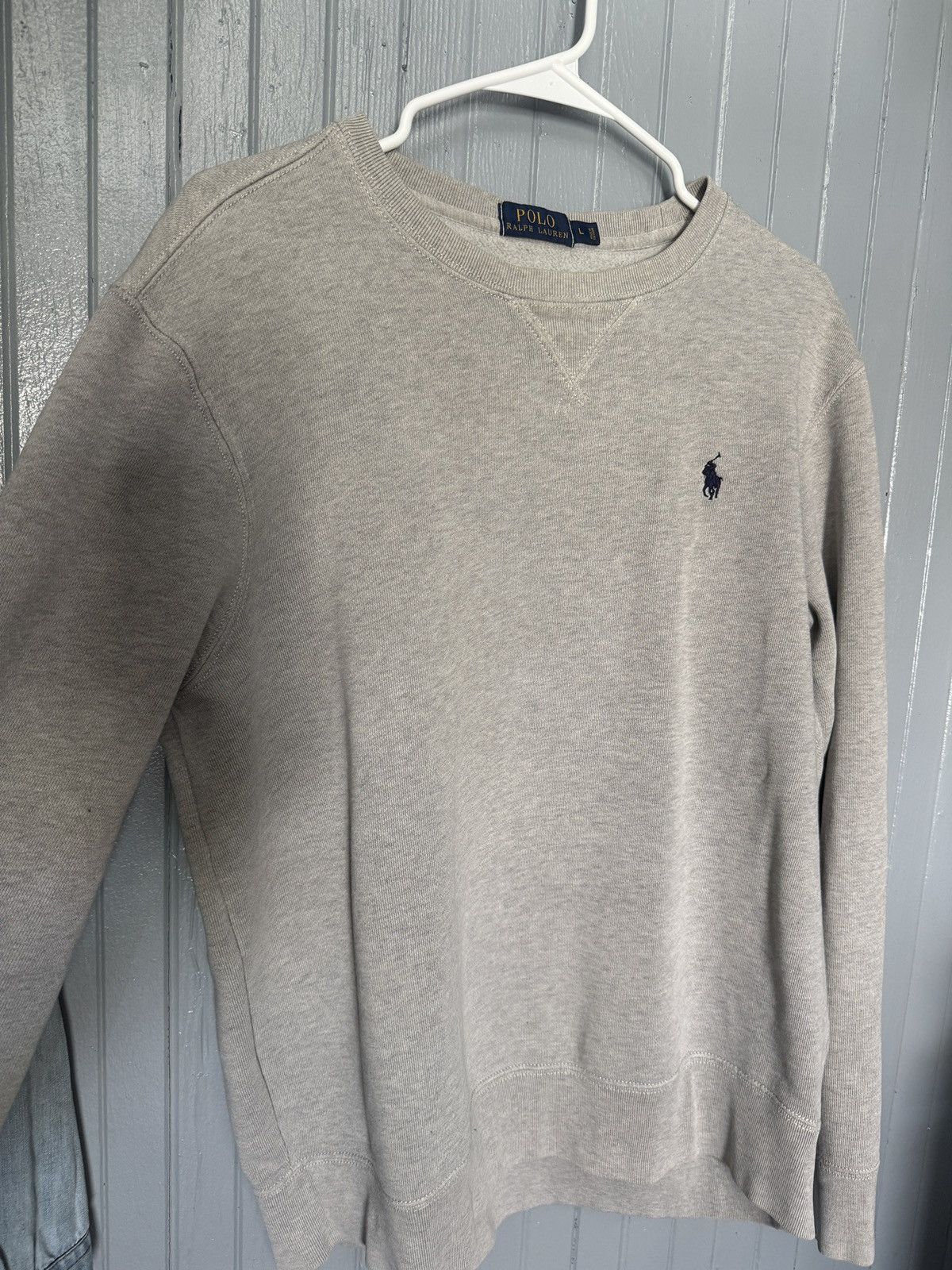 Polo Ralph Lauren Polo Ralph Lauren Grey Sweatshirt Size US L / EU 52-54 / 3 - 4 Thumbnail