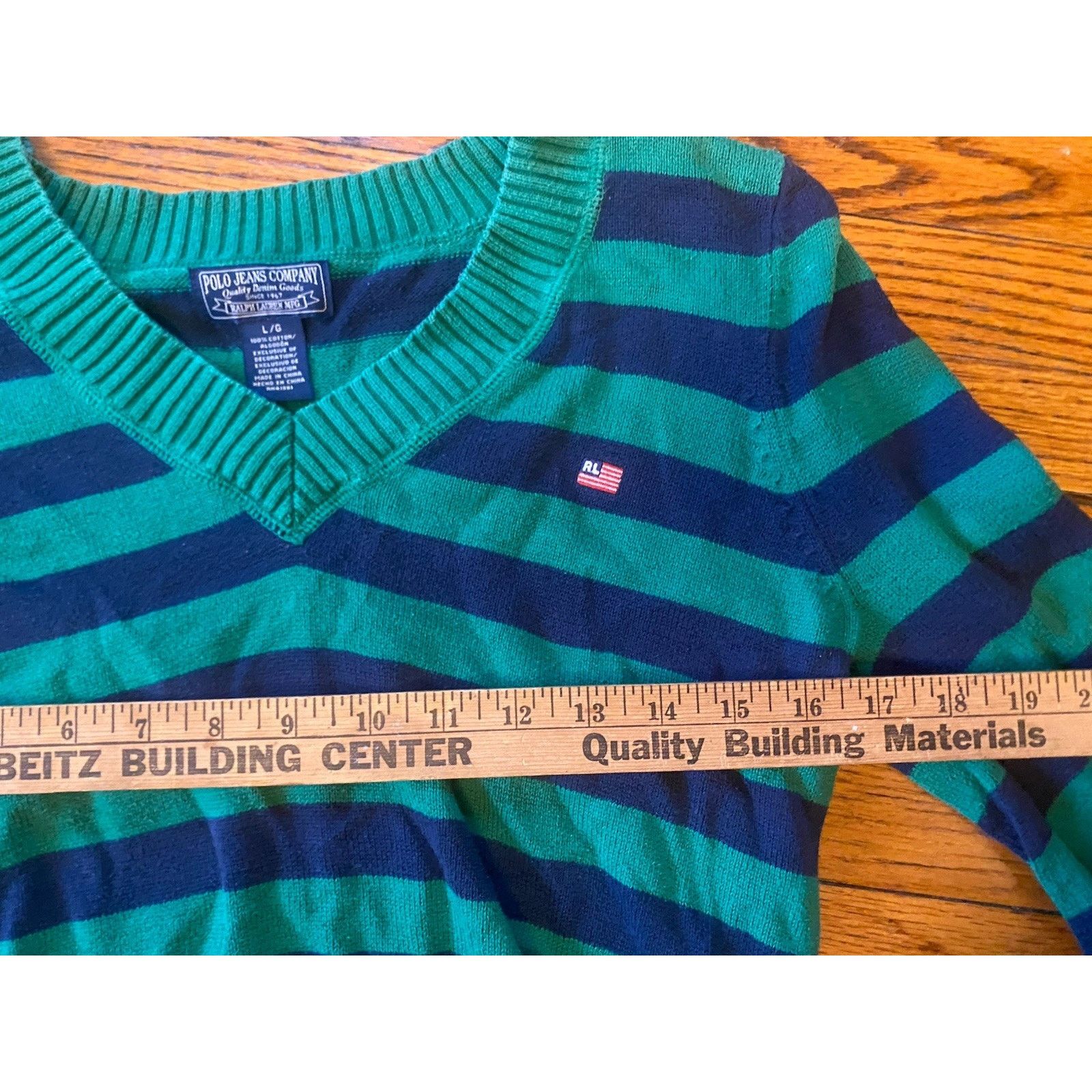 Ralph Lauren Ralph Lauren Polo Jeans Company V Neck Sweater Women’s L Size L / US 10 / IT 46 - 5 Thumbnail