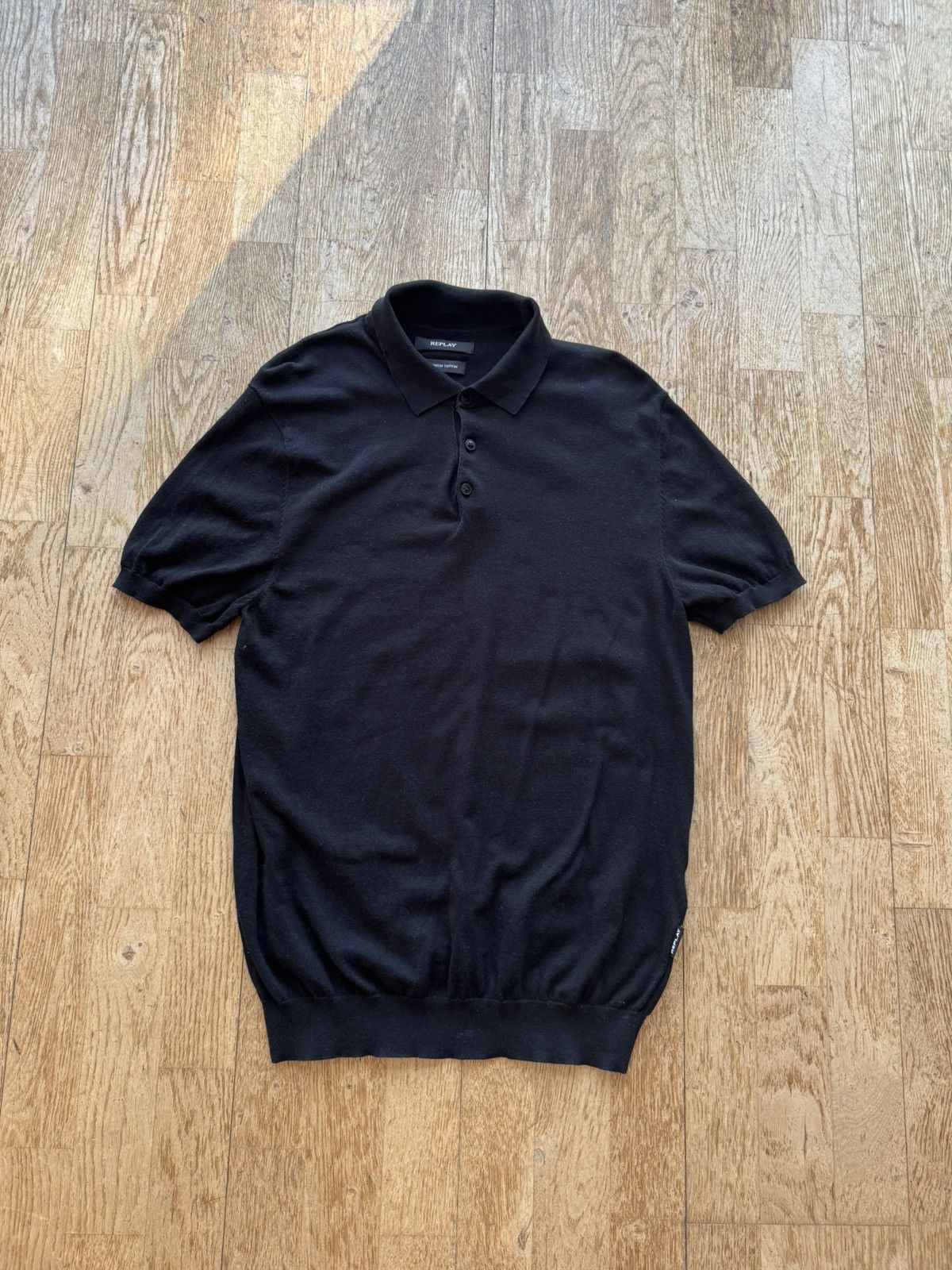 Replay REPLAY VINTAGE PREMIUM COTTON POLO SHIRT Size US S / EU 44-46 / 1 - 1 Thumbnail