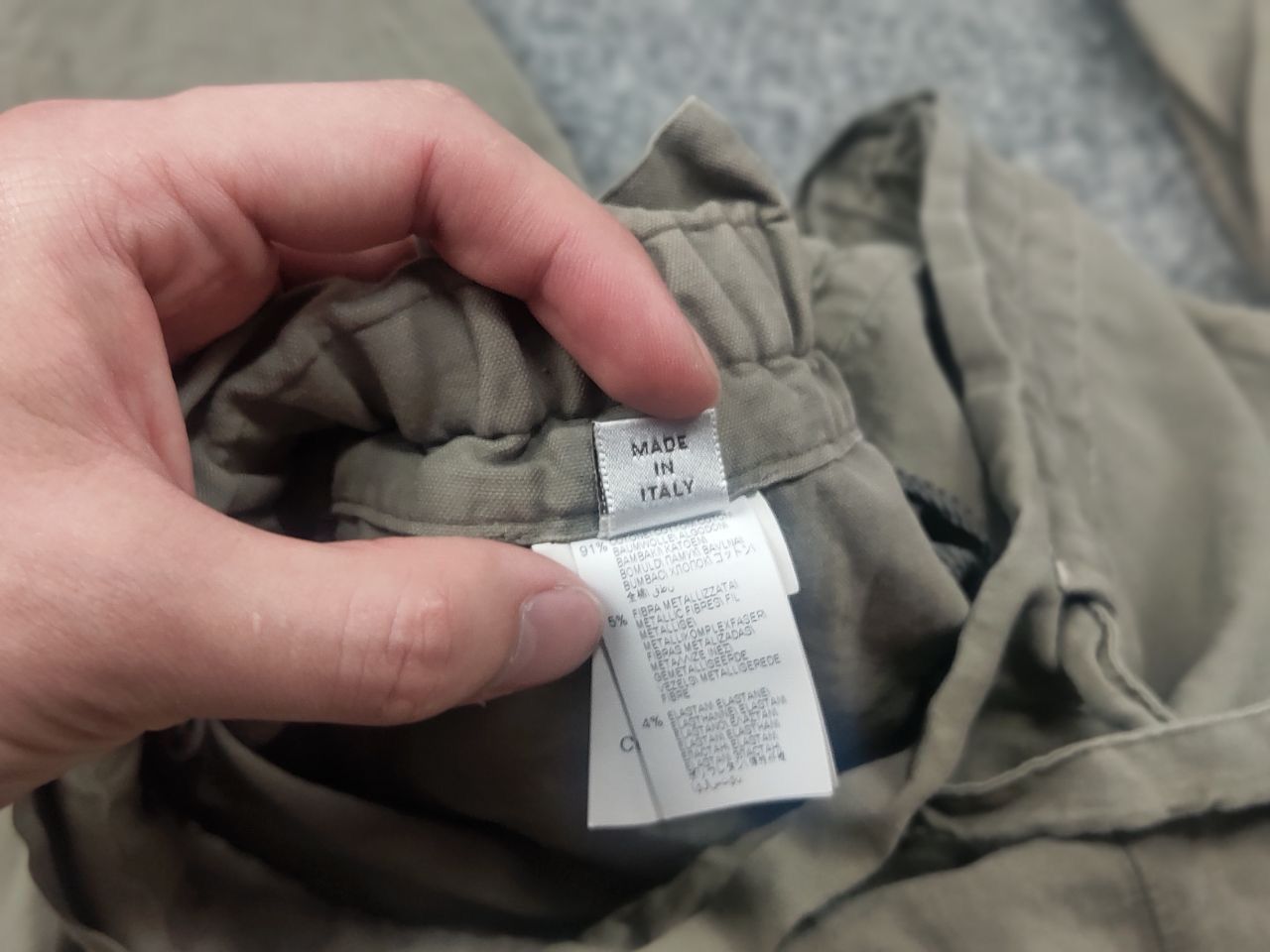 Brunello Cucinelli Brunello Cucinelli Italy Casual Ankle Pocket Trouser Pants Size 36" / US 14 / IT 50 - 14 Thumbnail