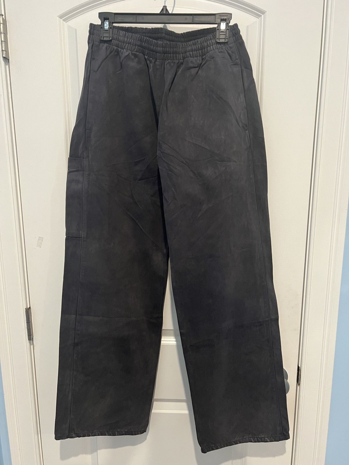 Yeezy Yeezy Gap Sateen Cargo Pants Poetic Black Size Medium | Grailed