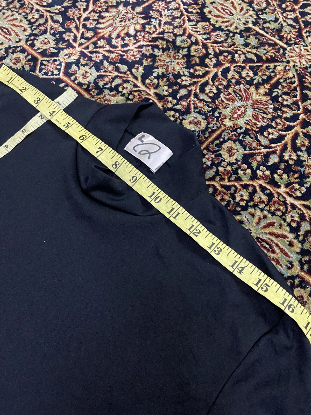 Yohji Yamamoto LQ YOHJI YAMAMOTO AVANT GARDE SHOULDER BACK ZIPPER LS SHIRT Size US M / EU 48-50 / 2 - 10 Thumbnail