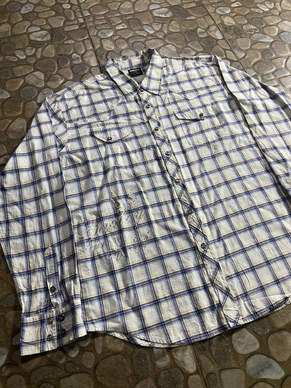 Hysteric Glamour × If Six Was Nine × Japanese Brand Y2K bad boy long sleeve shirt button ups Size US L / EU 52-54 / 3 - 3 Thumbnail