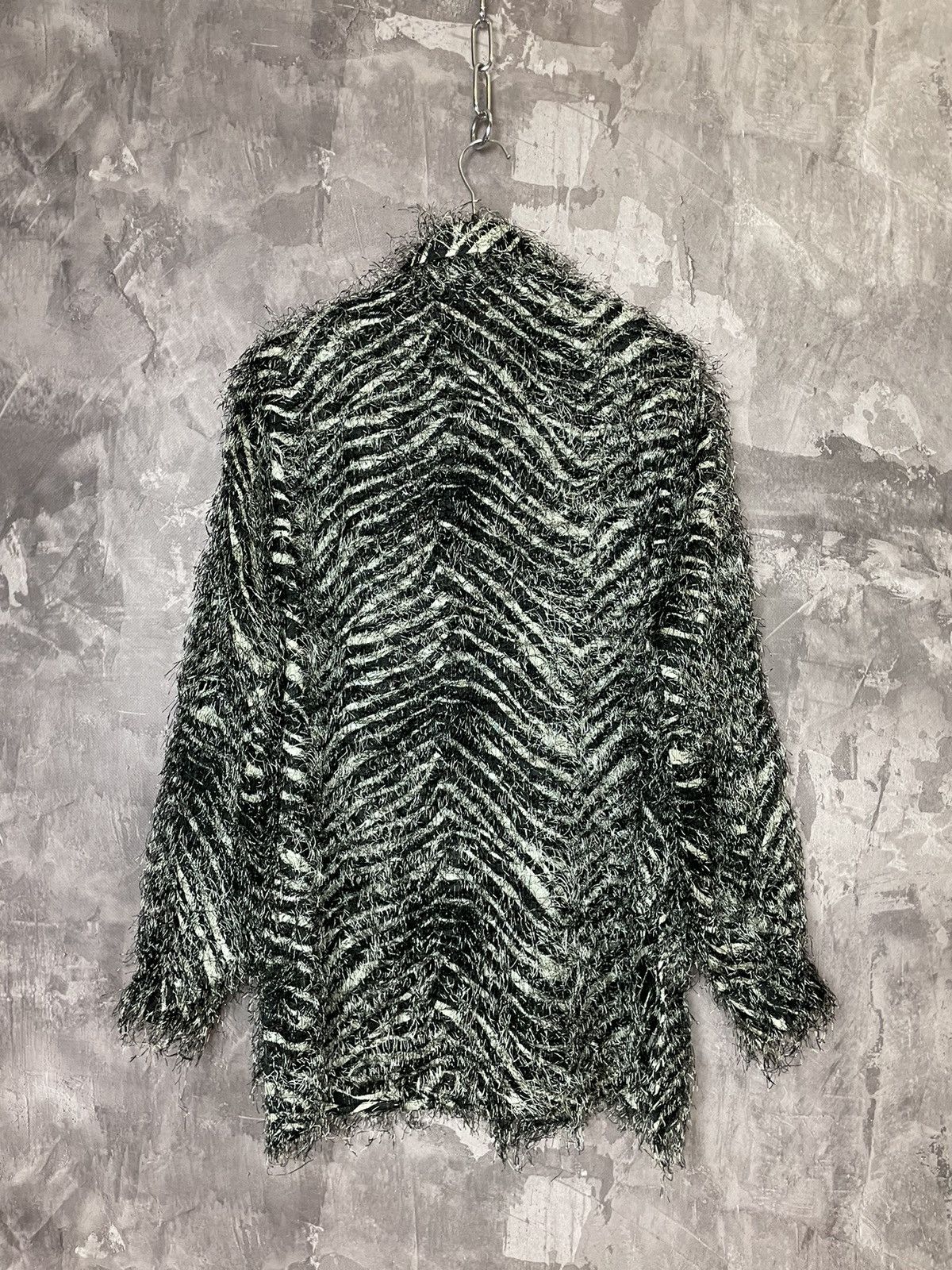 Vintage Avant Garde Vintage Fur Faux Jacket y2k Size L / US 10 / IT 46 - 11 Thumbnail